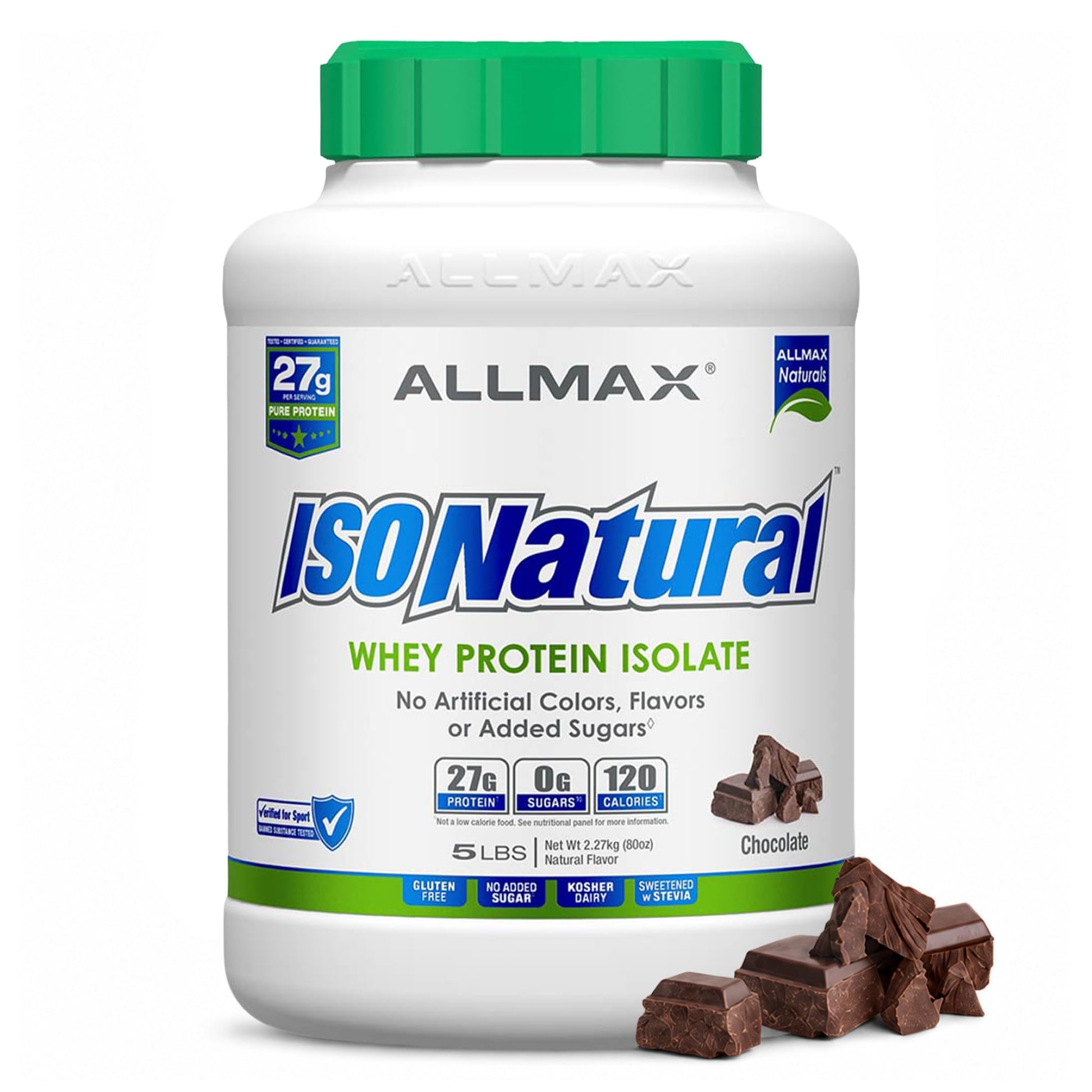 ALLMAX ISONATURAL Protein Isolate Powder Chocolate 80