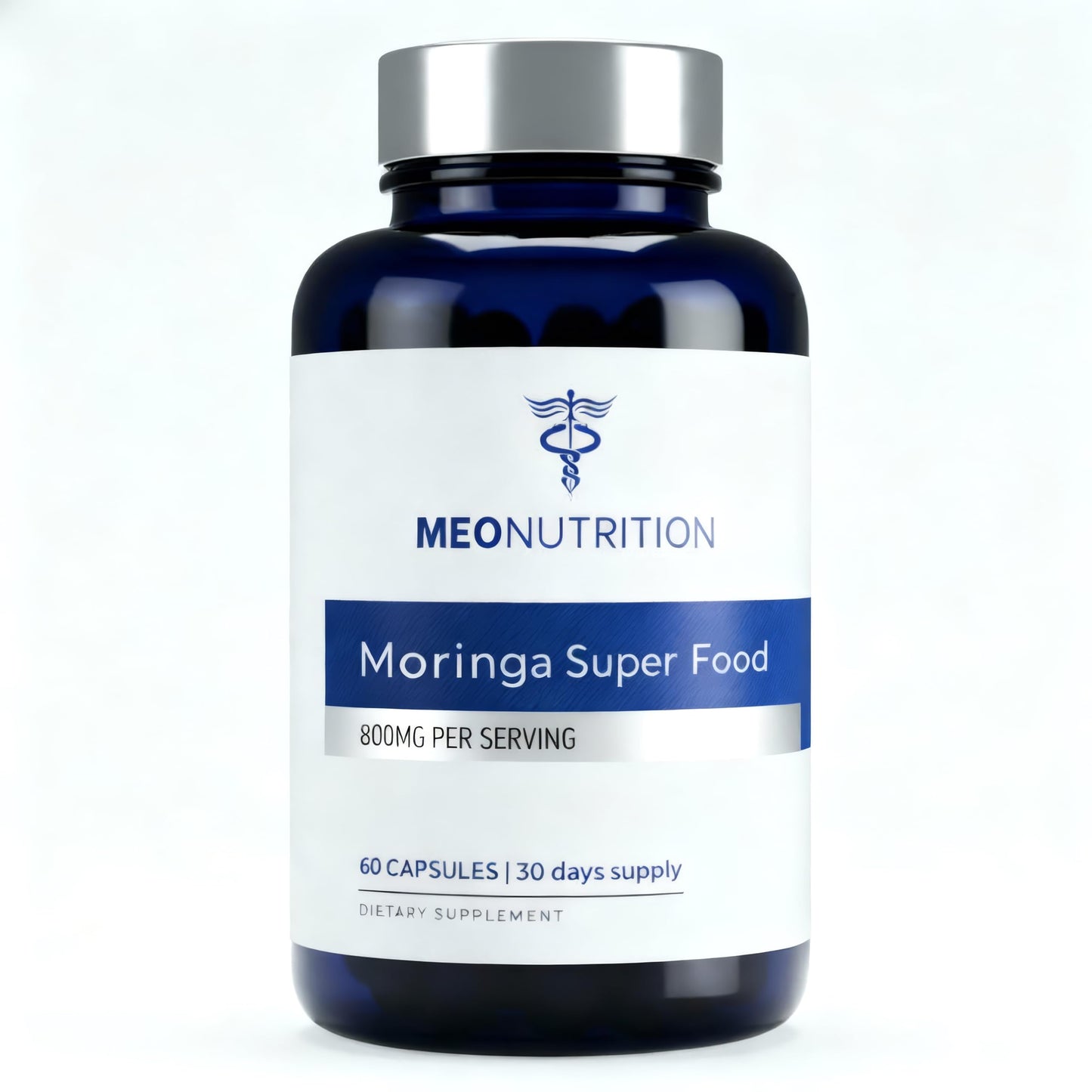 Meo Nutrition Moringa Capsules 800mg, 60 Capsules