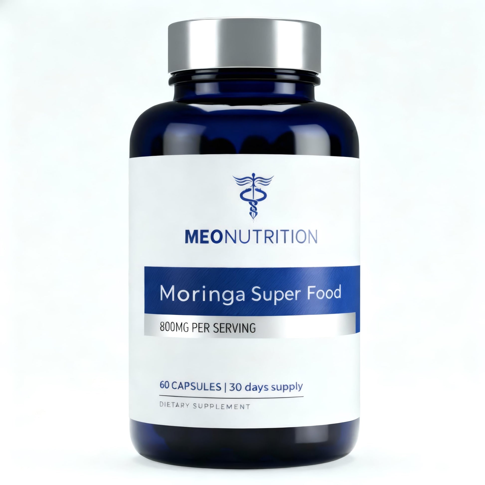 Meo Nutrition Moringa Capsules 800mg, 60 Capsules
