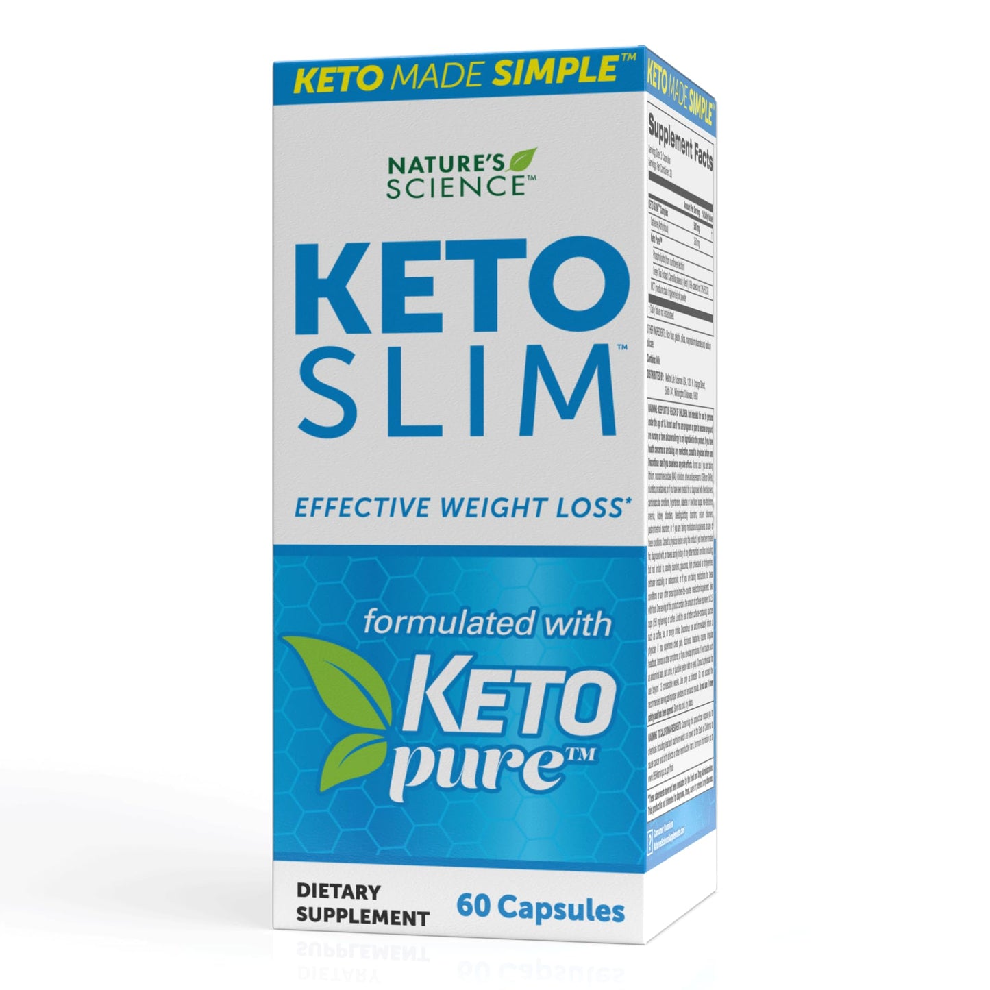 Nature's Science Keto Slim Capsule 60 Capsules