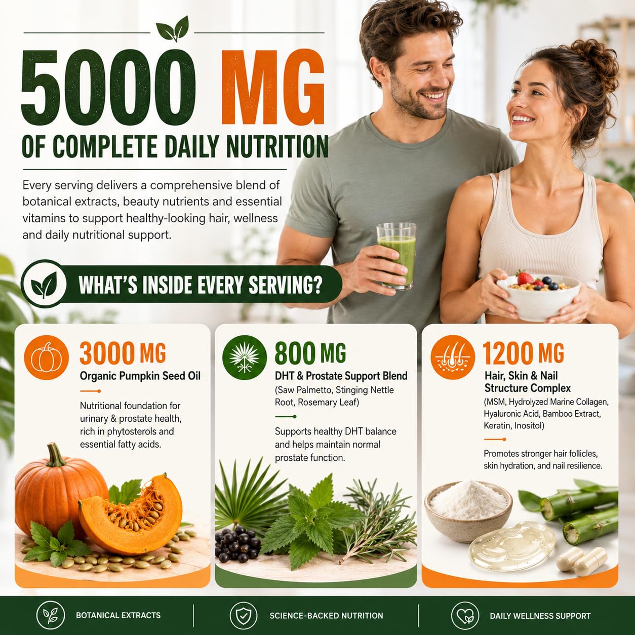 ALLBIZ Pumpkin Seed Oil with Saw Palmetto Softgels, 360