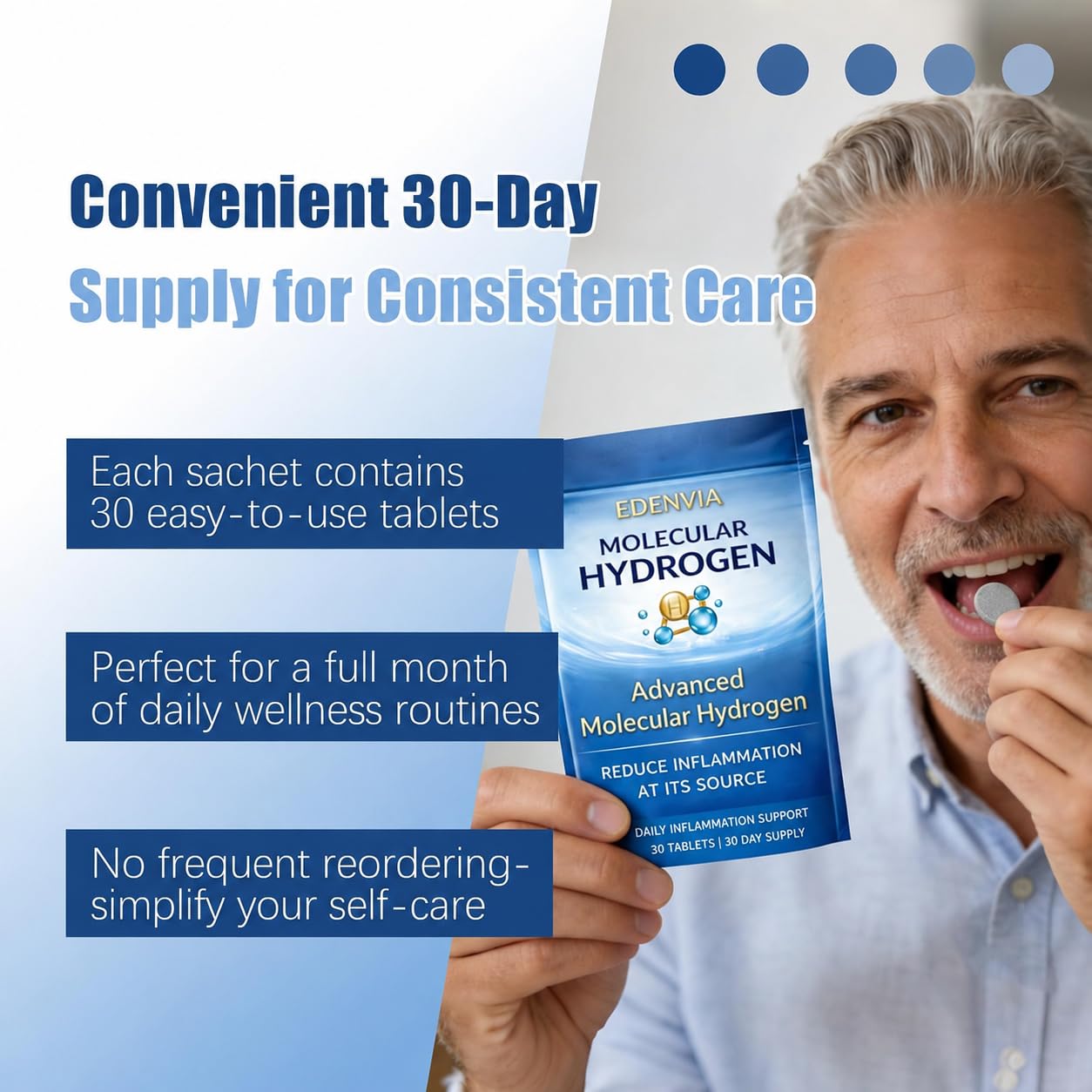 velaize Molecular Hydrogen Tablets 30 Tablets