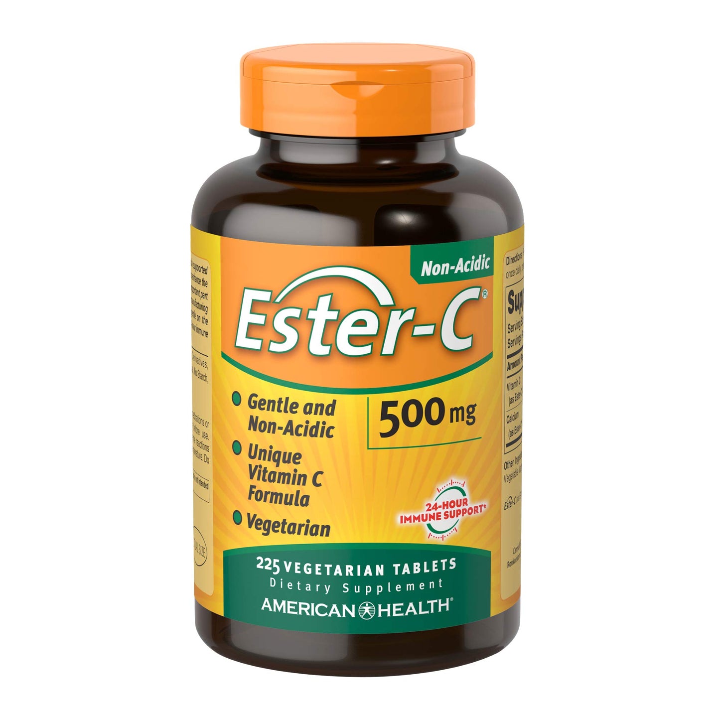 American Health Ester-C Vitamin C 500 mg Coated Tablets, 225 Tablets
