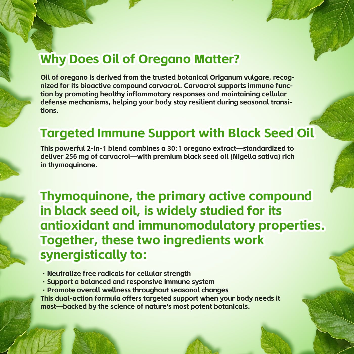 DR.AUSTIN Organic Oregano Oil with Black Seed Softgels 200