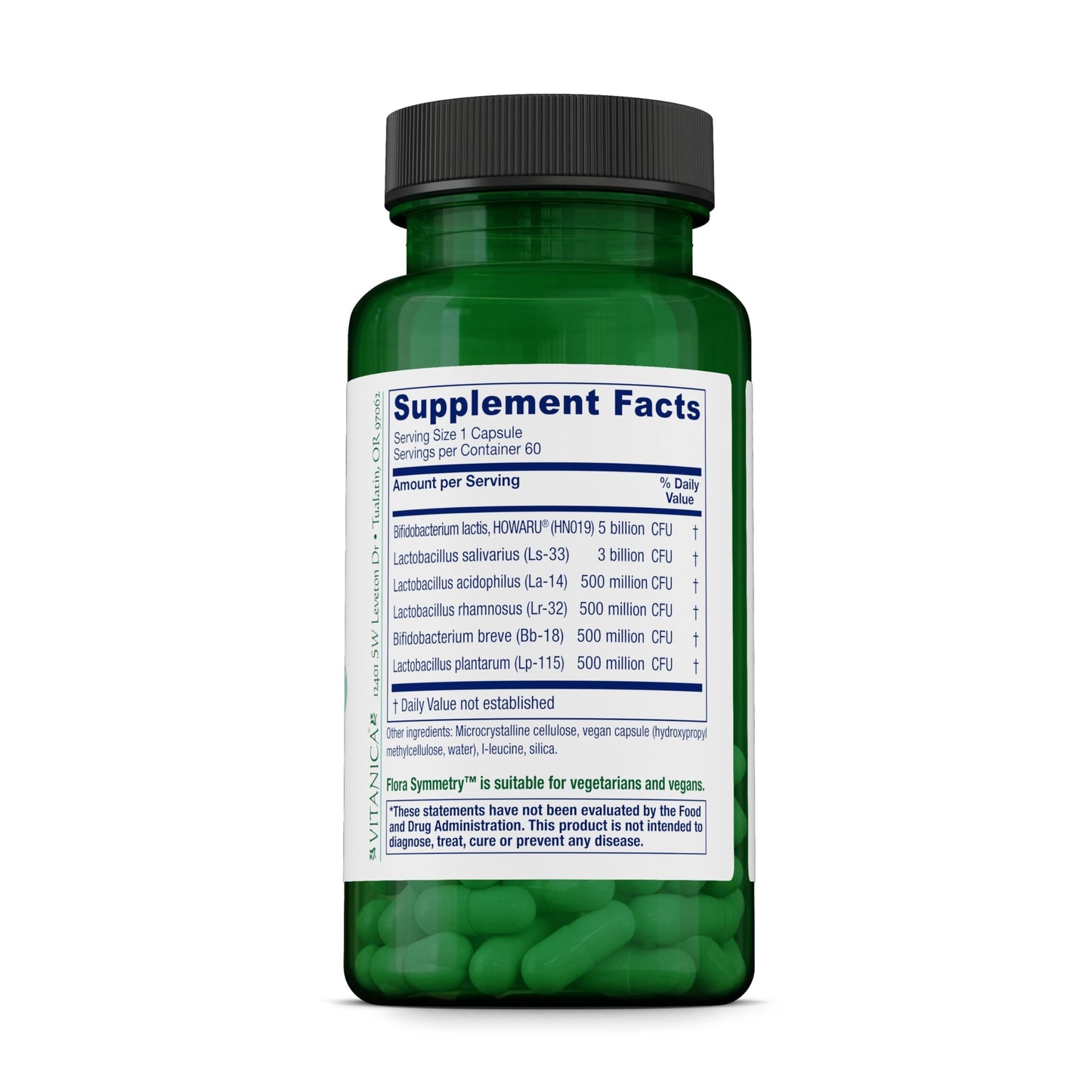Vitanica Flora Symmetry 60 Capsules