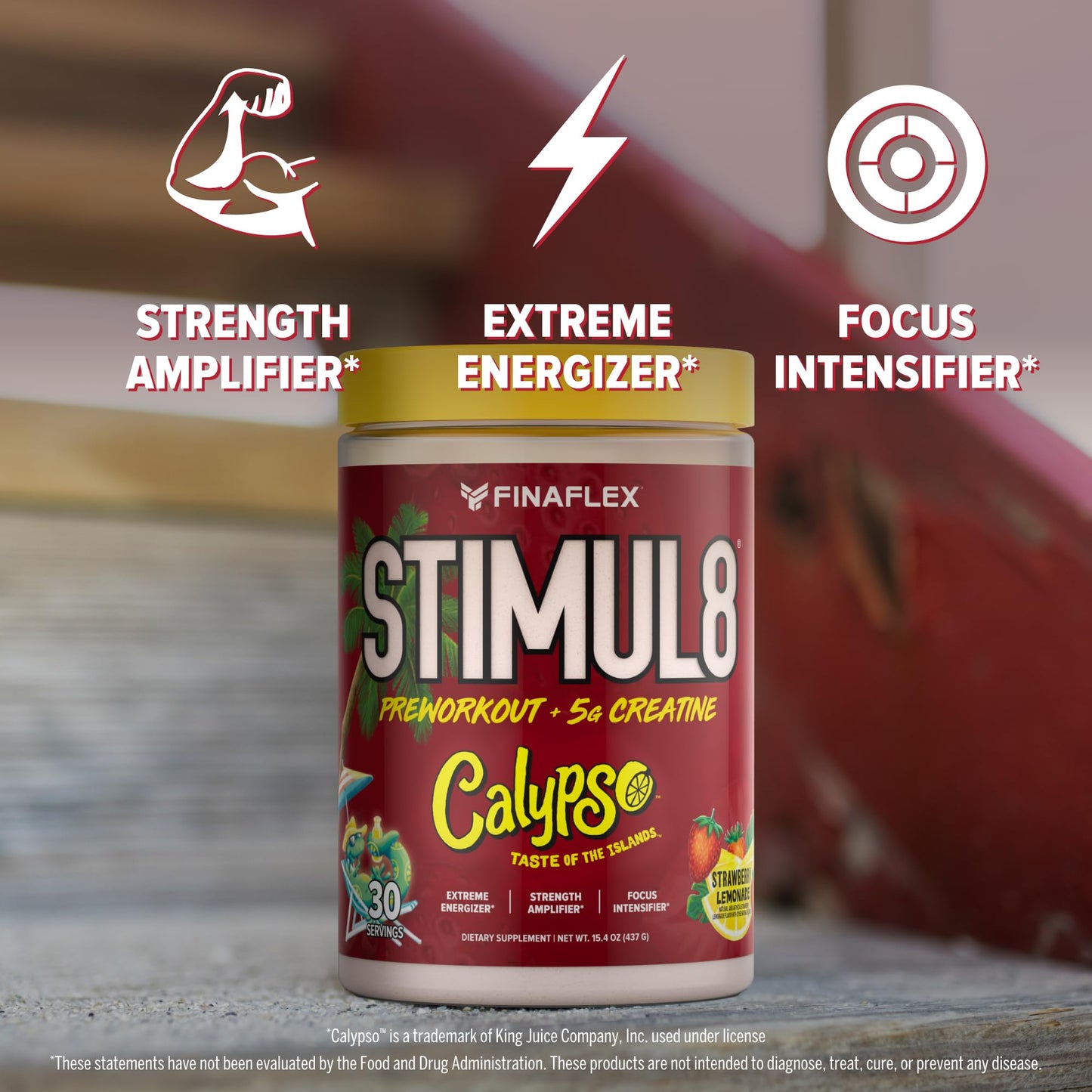 FINAFLEX STIMUL8 + Calypso Powder, 15.4 oz