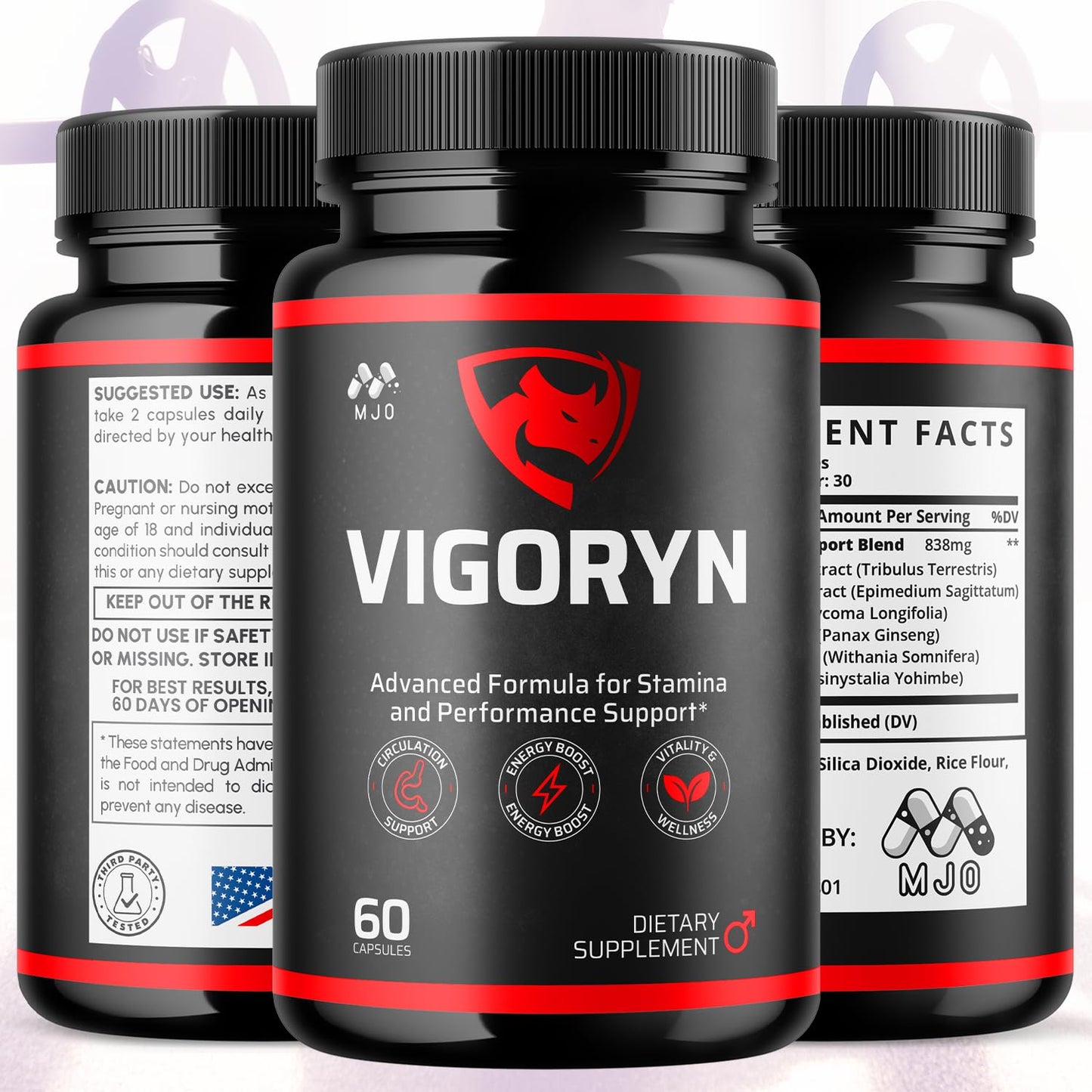 MJO Vigoryn Capsule 120 Capsules