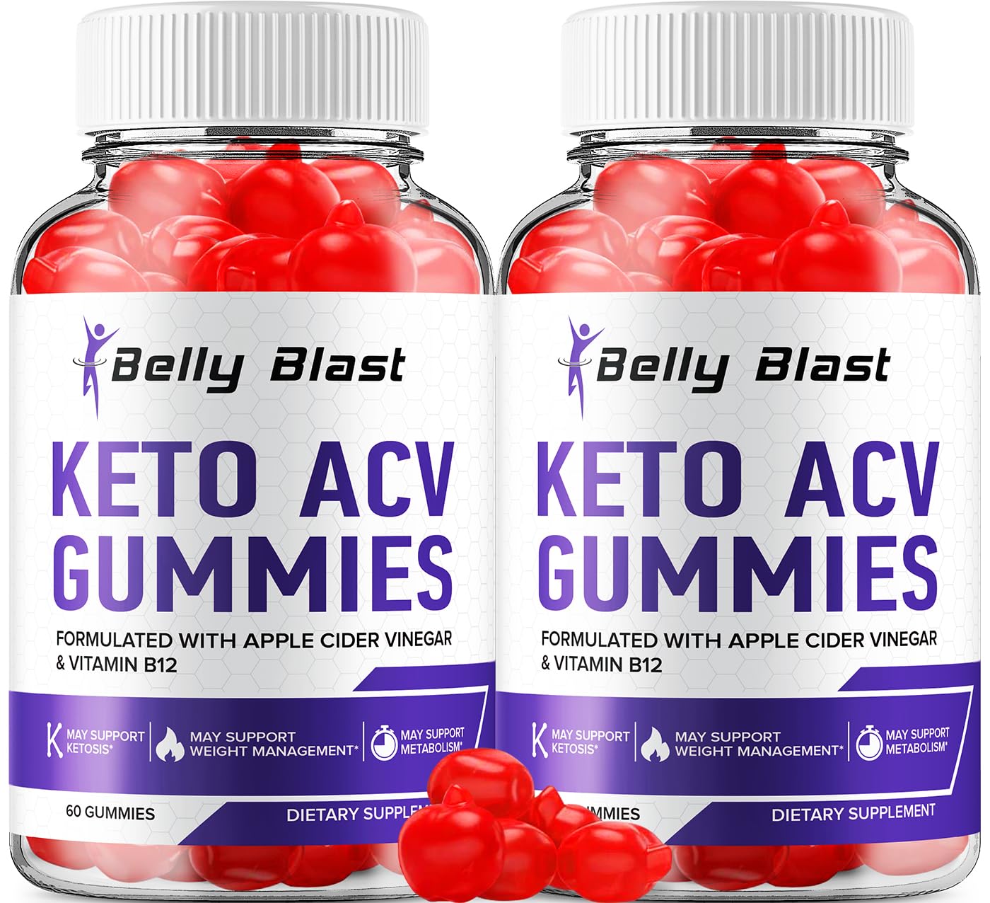 Indelo Belly Blast Keto ACV 60 Gummies