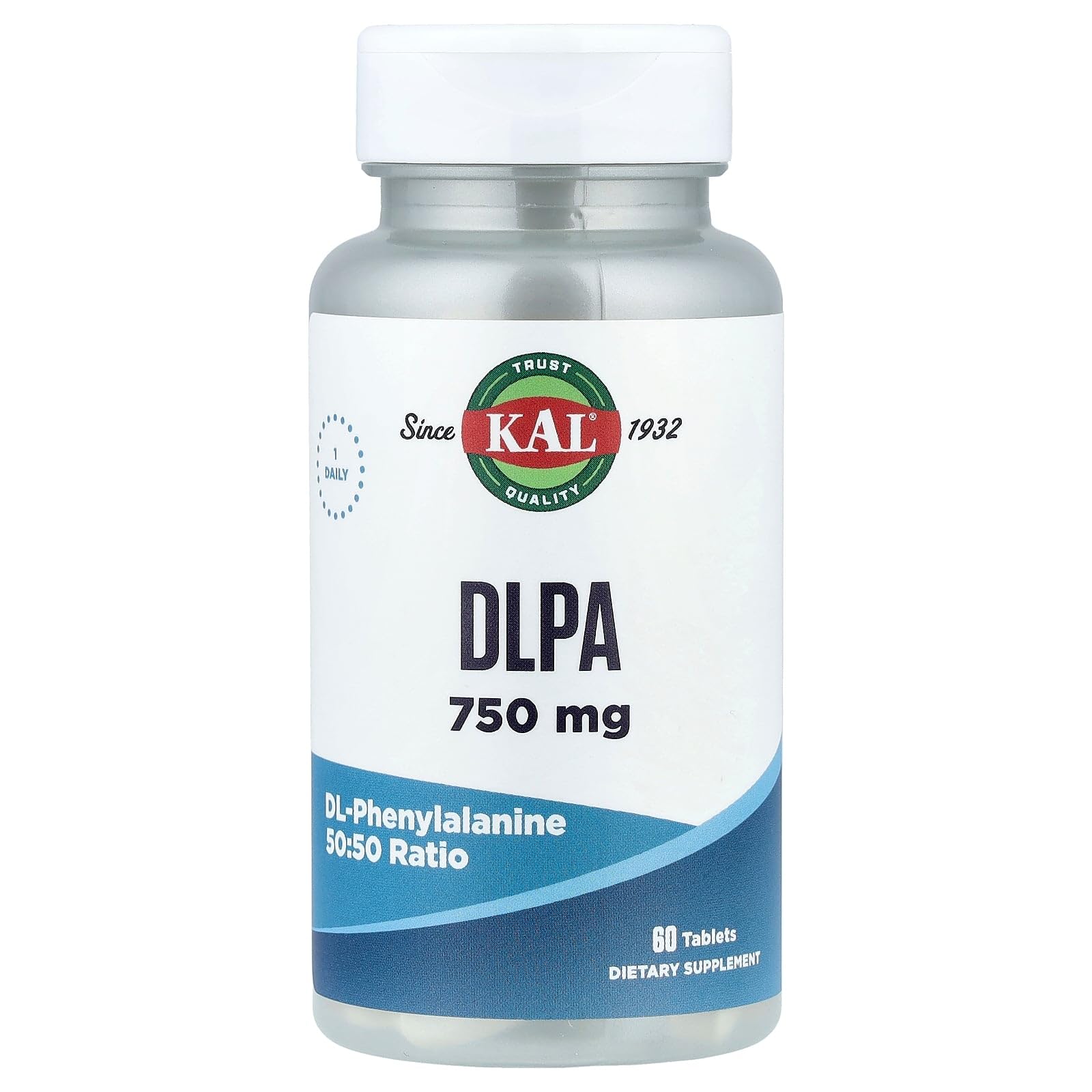 KAL DLPA 750 mg Tablet, 60 Count