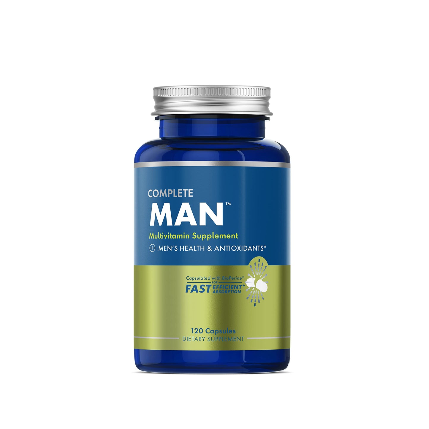 Complete Nutrition Complete Man Multivitamin 120 Capsules