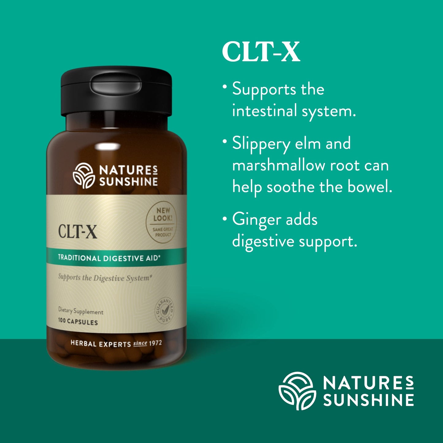Nature's Sunshine CLT-X Capsules 100 Count