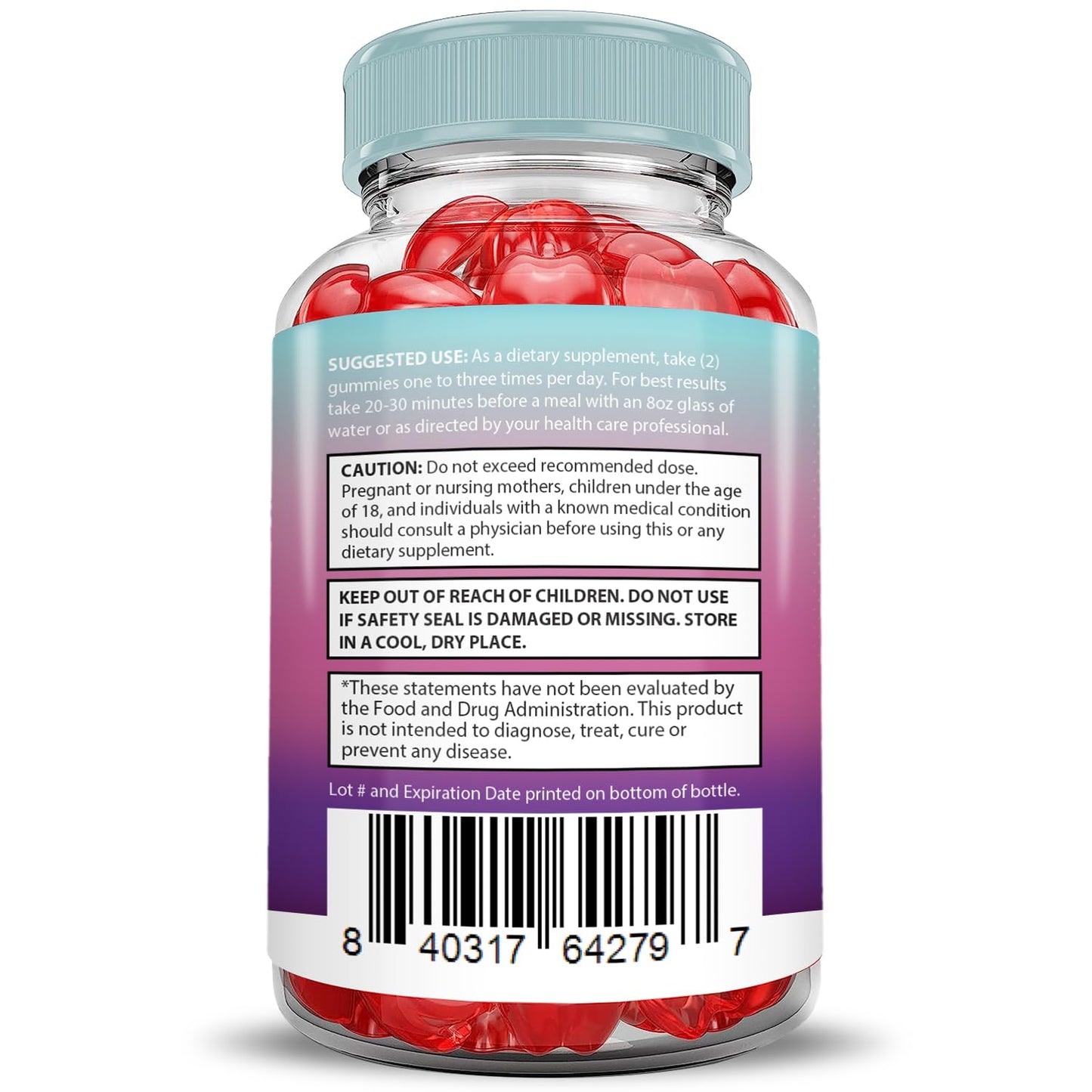 Justified Laboratories Ultra Prime Keto ACV Gummies Advanced Formula 1000MG Apple Cider Vinegar, Pomegranate Beet Juice Powder, B12, Vegan, Non-GMO, 180 Gummies