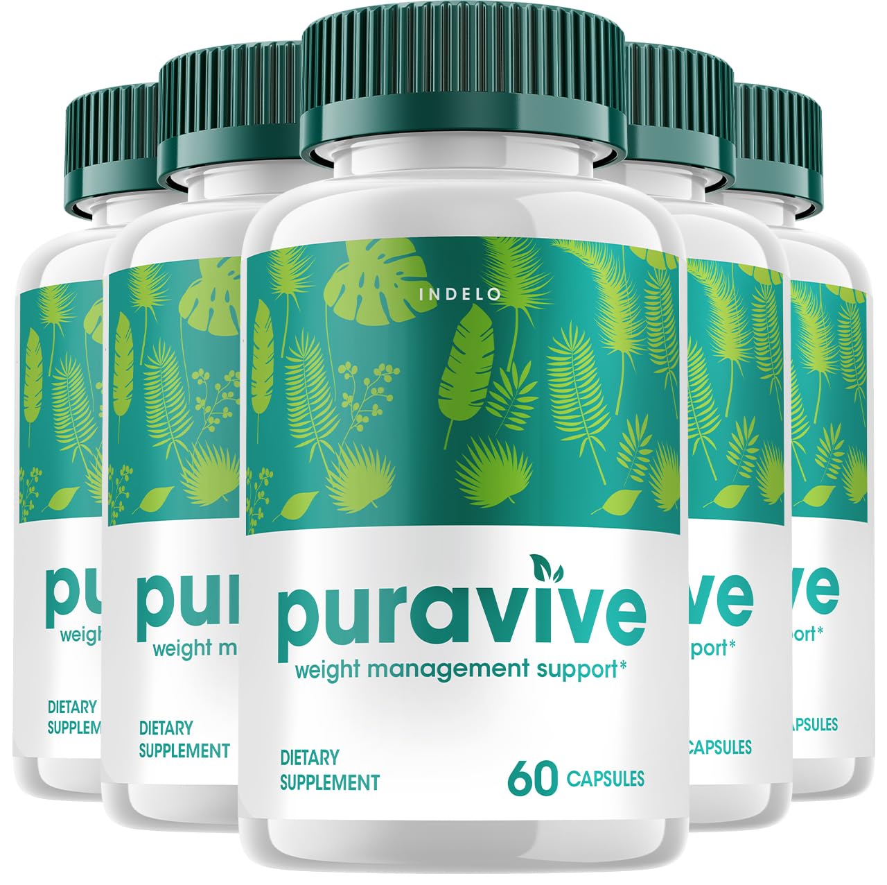 Indelo Puravive Advanced Formula Capsules, 300 Capsules