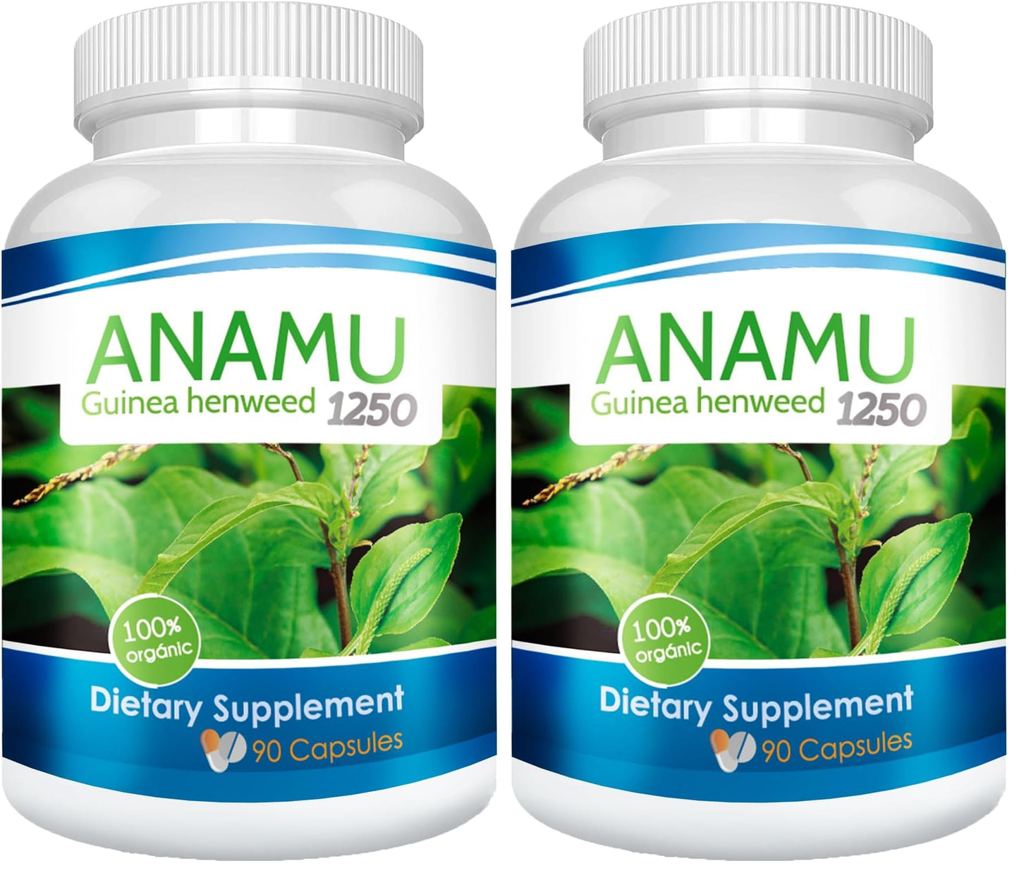 VITAMISAN Anamu 1250 mg Organically Grown Petiveria alliacea 180 Capsules