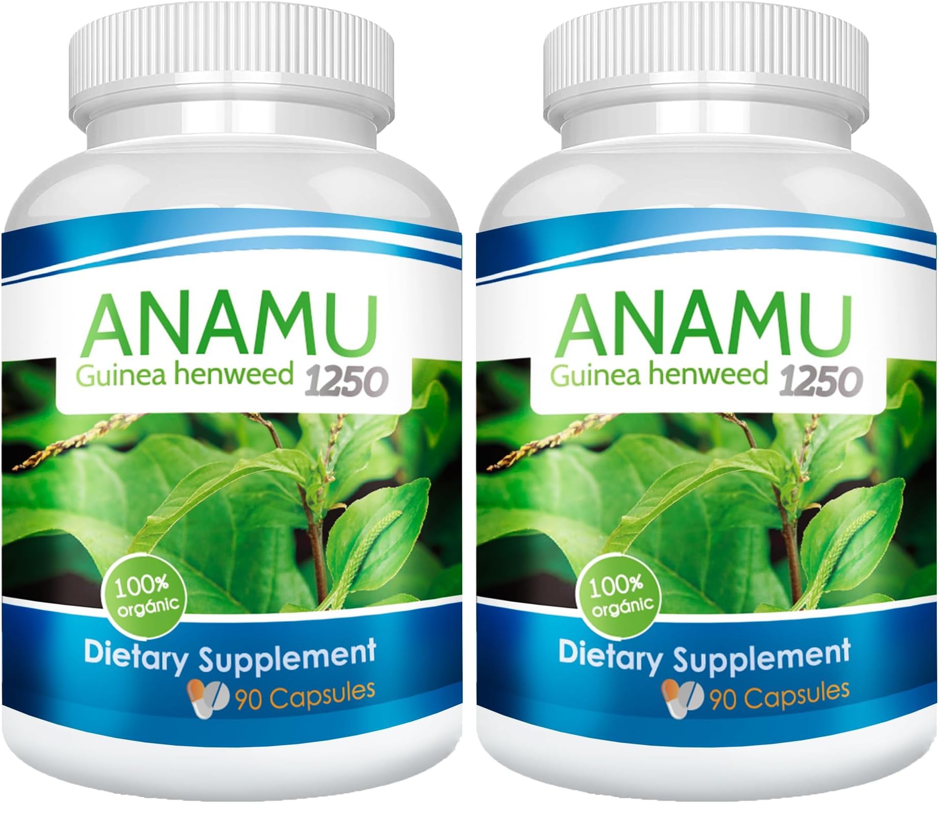 VITAMISAN Anamu 1250 mg Organically Grown Petiveria alliacea 180 Capsules