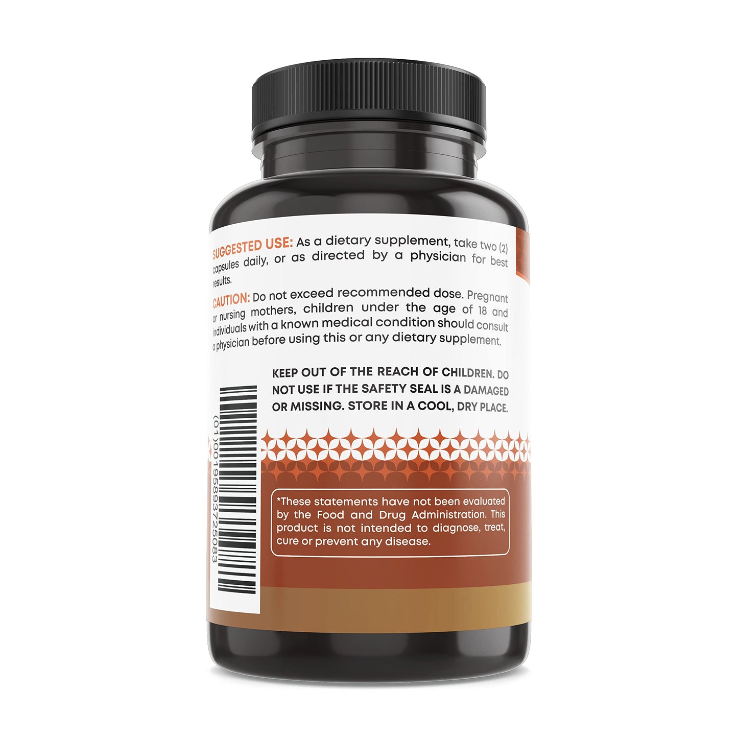 Ancient Bliss Lion's Mane Supplement 120 Capsules