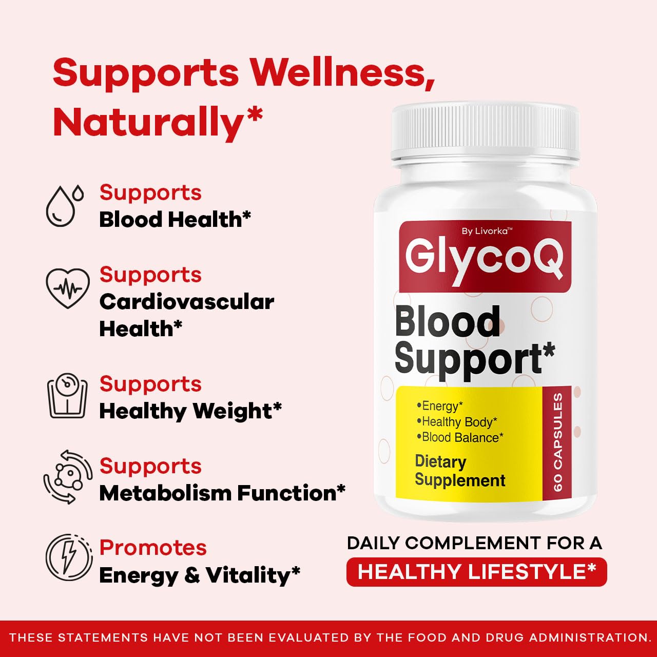 LIVORKA GlycoQ Capsules, 300 Capsules