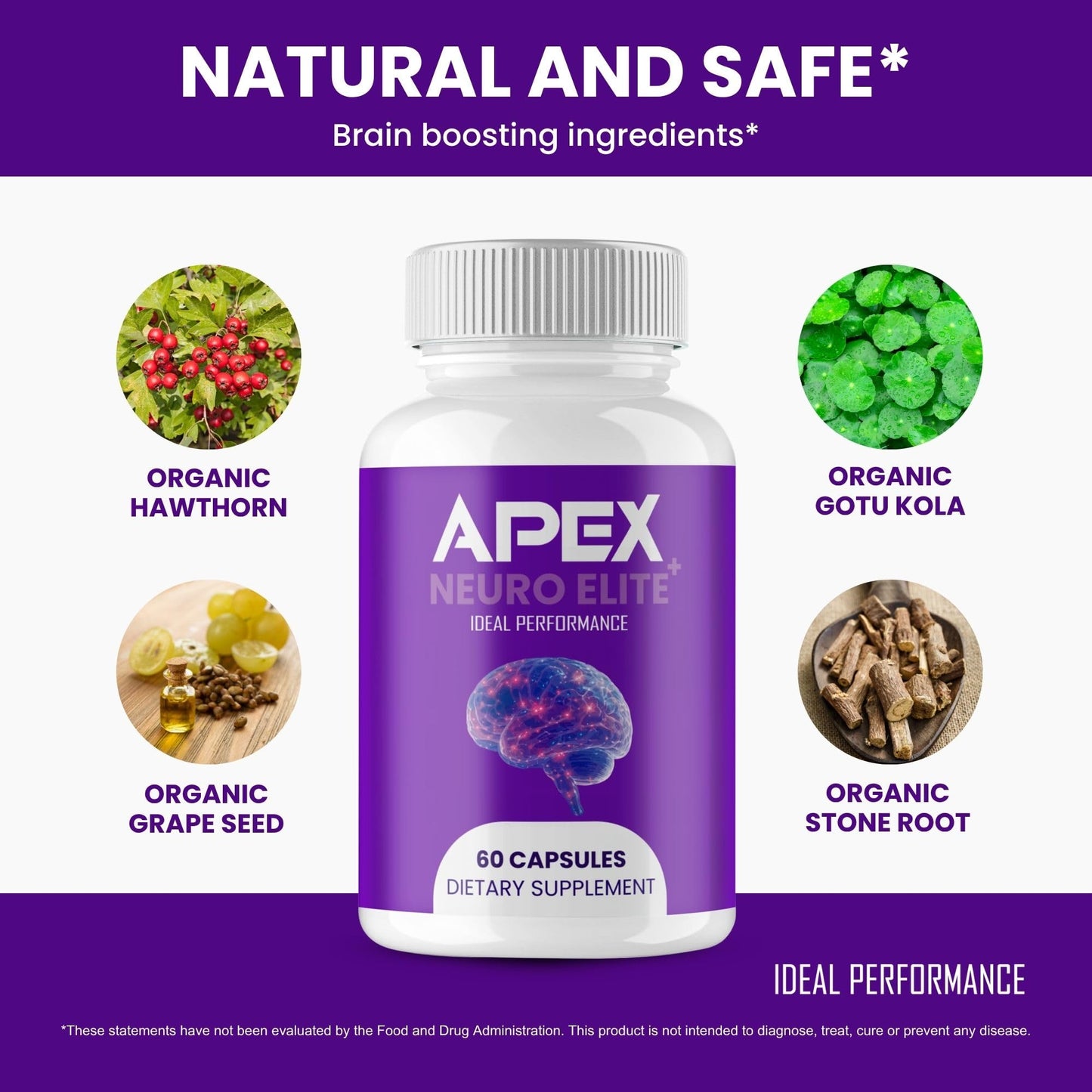 Ideal Performance Apex Neuro Elite 60 Capsules