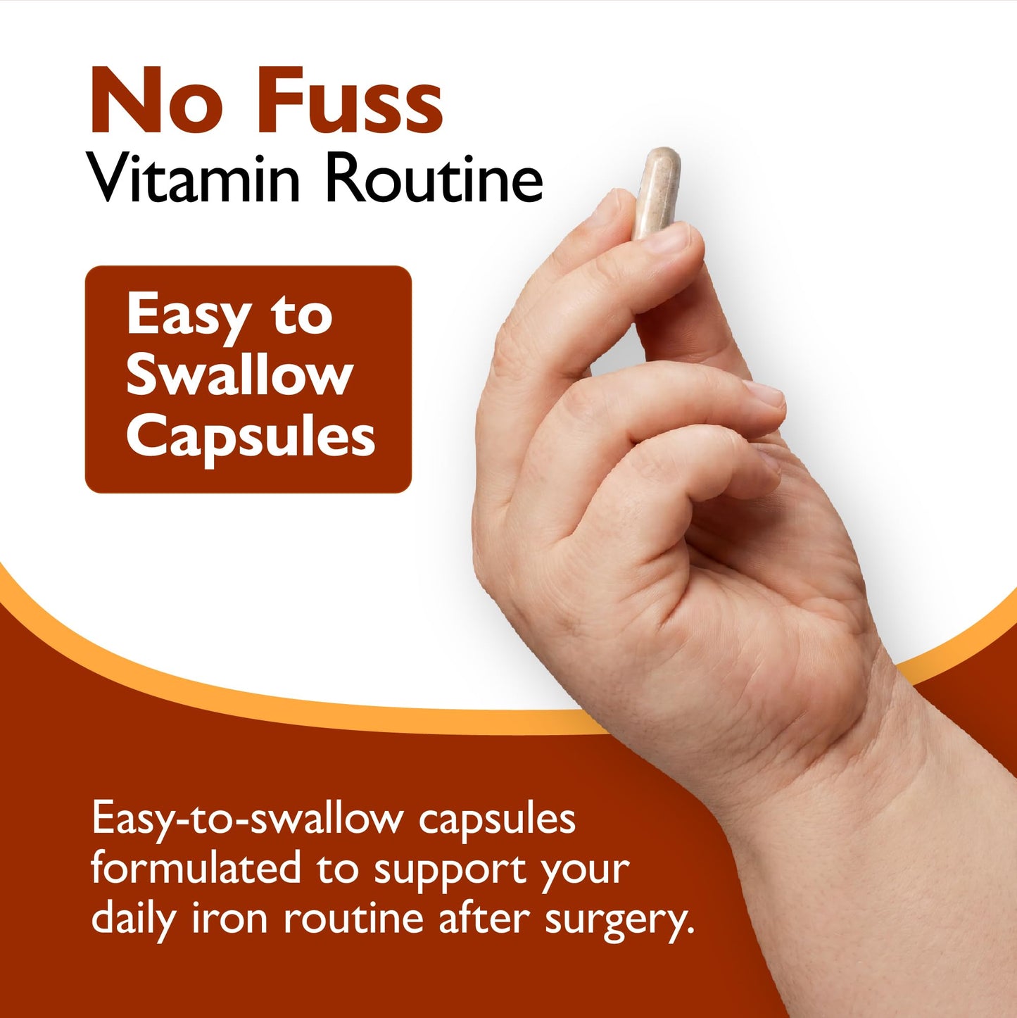 Celebrate Bariatric Supplements Iron Supplement with Vitamin C 90 Capsules
