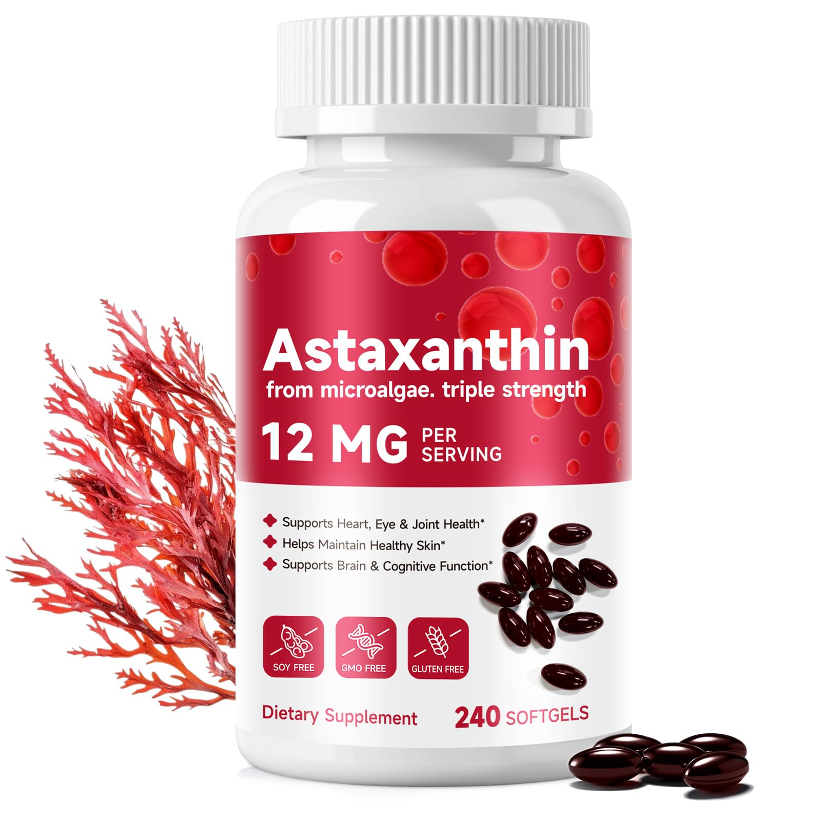 VOFANK Astaxanthin 12mg Softgels 240