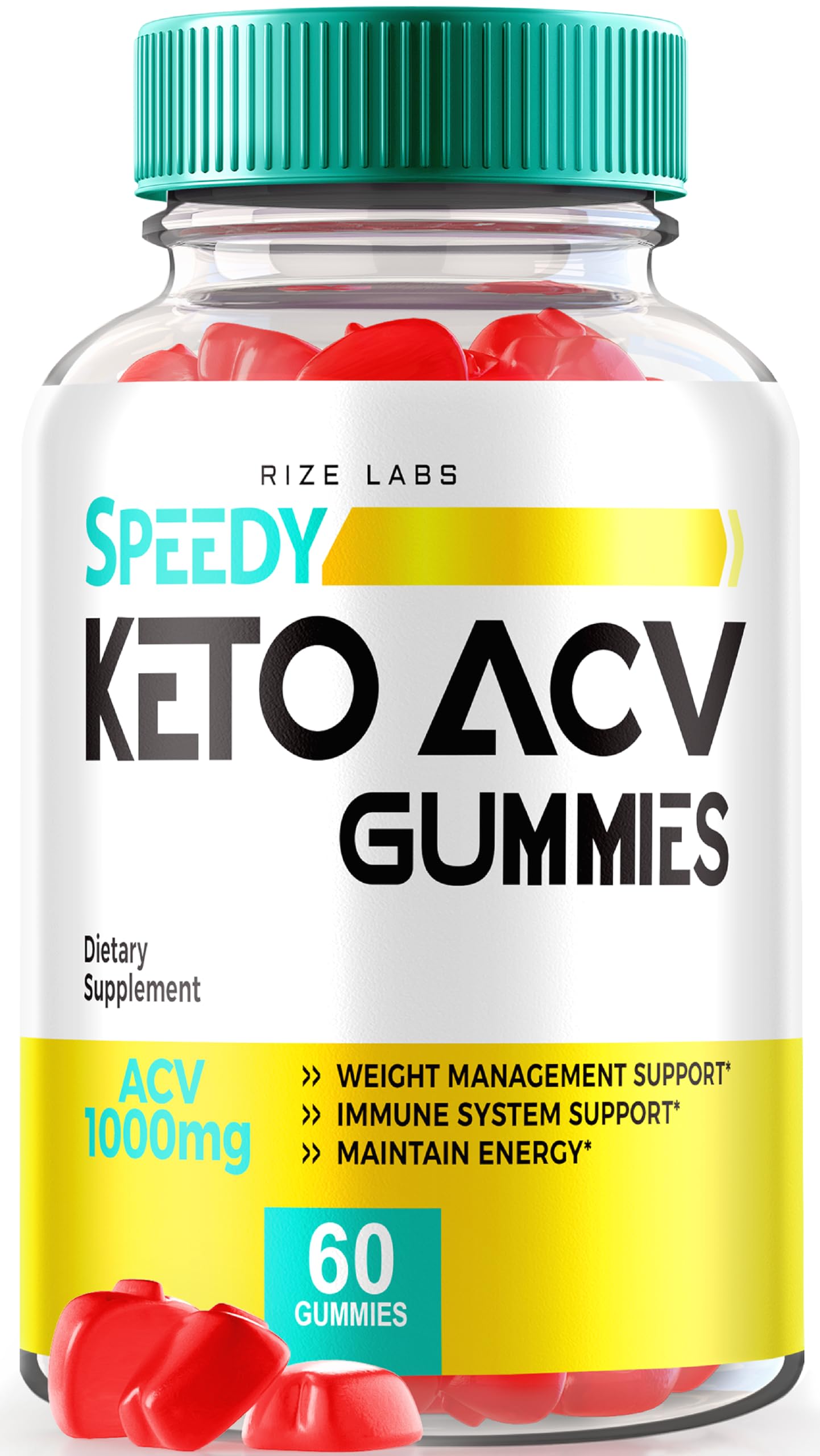 Rize Labs Speedy Keto Gummies 60 Gummies