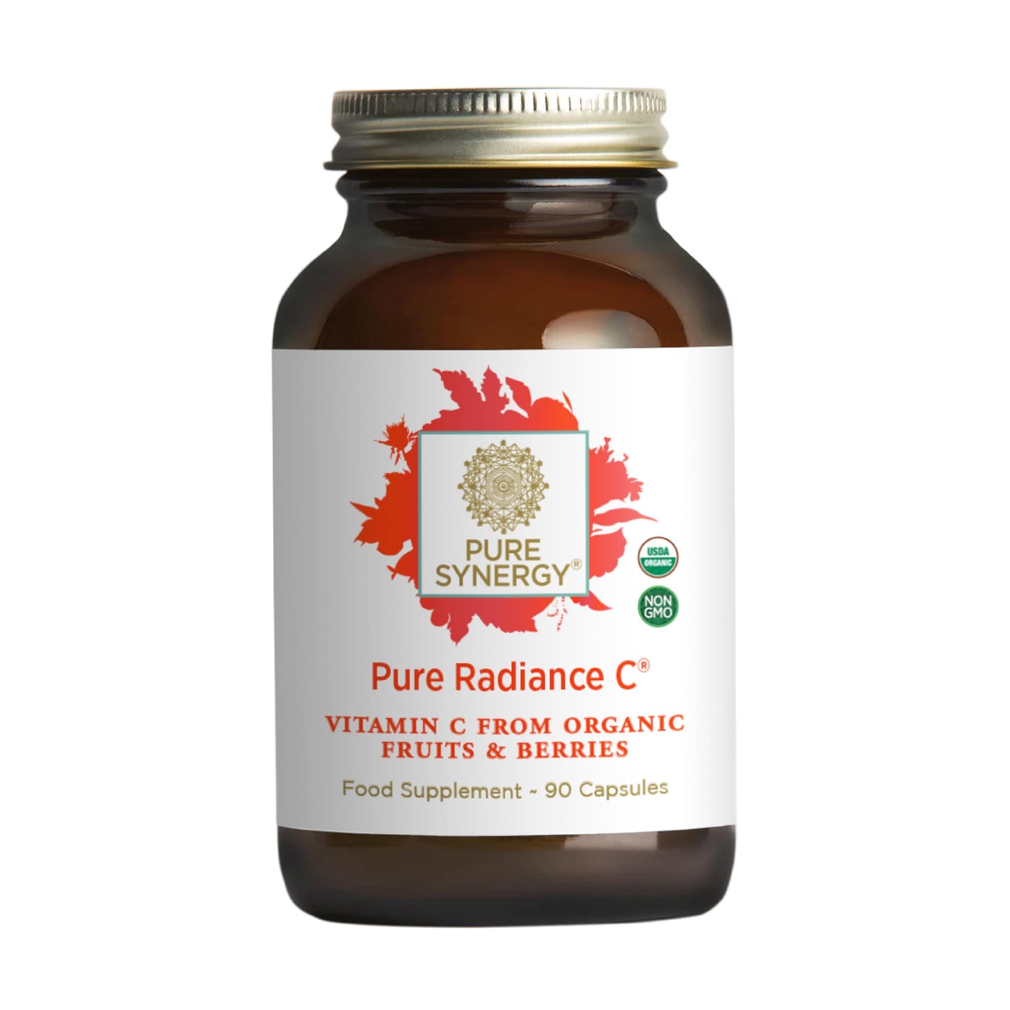 Pure Synergy Pure Radiance C Organic Vitamin C Capsules 90 Capsules