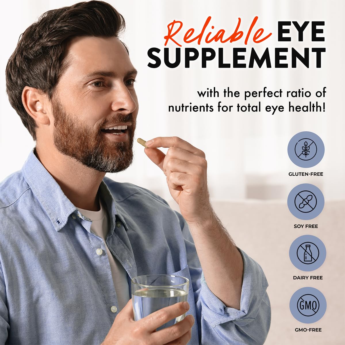 Mt. Angel Vitamins Eye Complete Capsule 60 Count