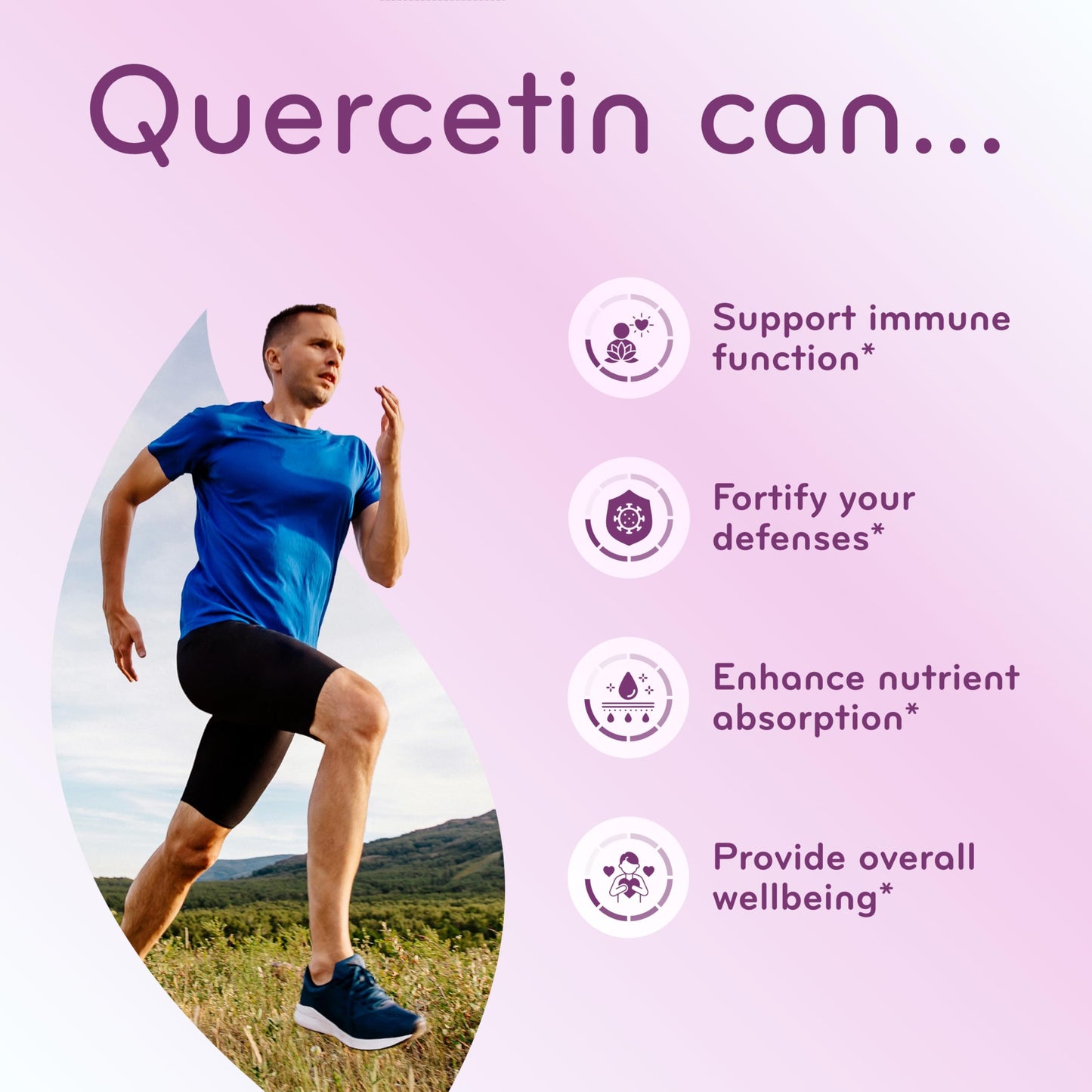 Clear Formulas Advanced Zinc Quercetin with Bromelain Formula 240 Capsules