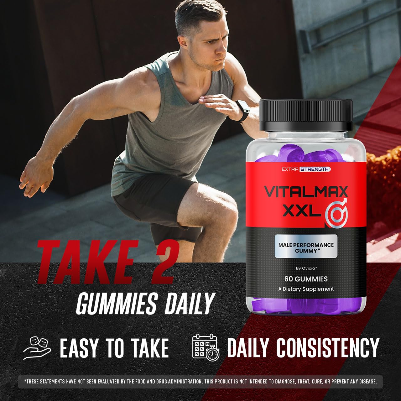 OVICIA VitalMax XXL Gummies 120 Gummies