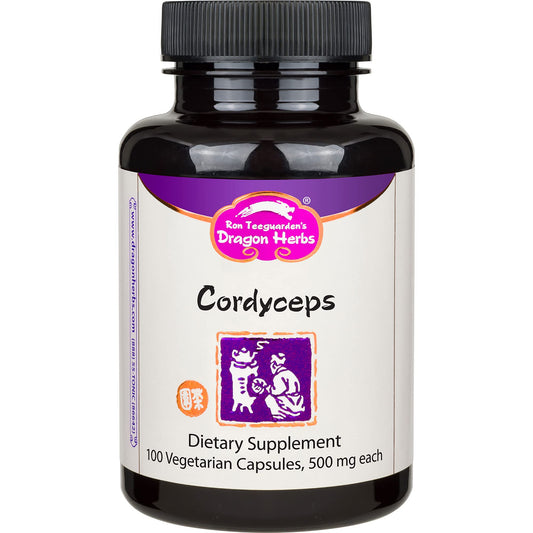 Dragon Herbs Cordyceps Capsules, 100 Capsules