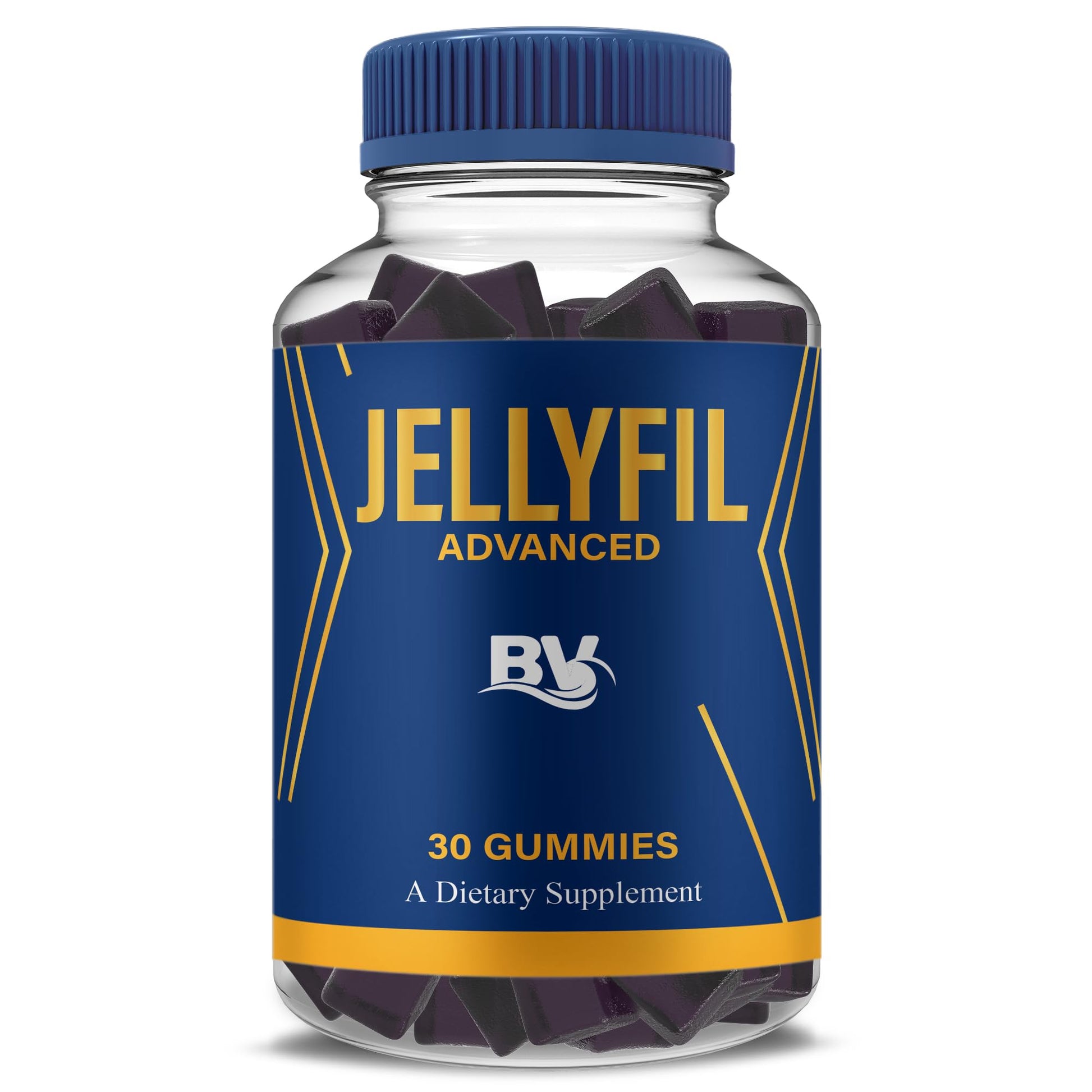 BLUE VIBE Jellyfil Advanced Gummies Wellness Support Gummy 30 Count