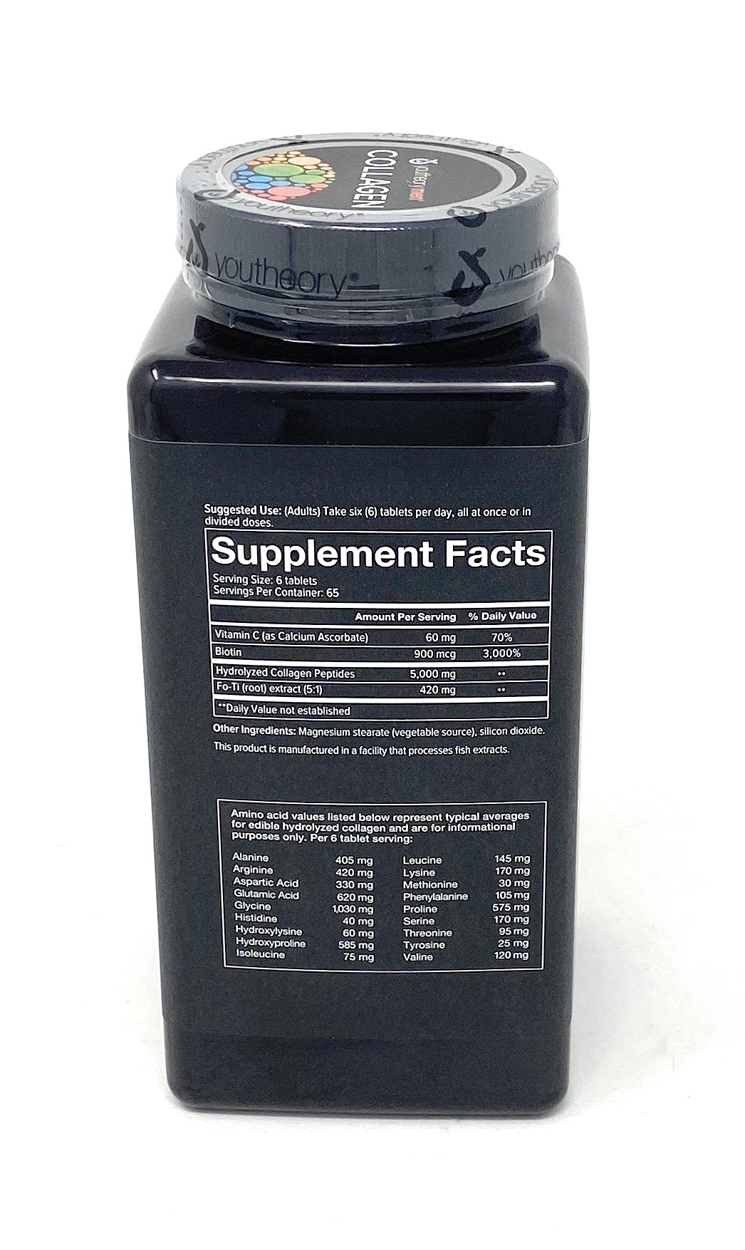 Youtheory Mens Collagen Advanced Formula Tablet 390 Count
