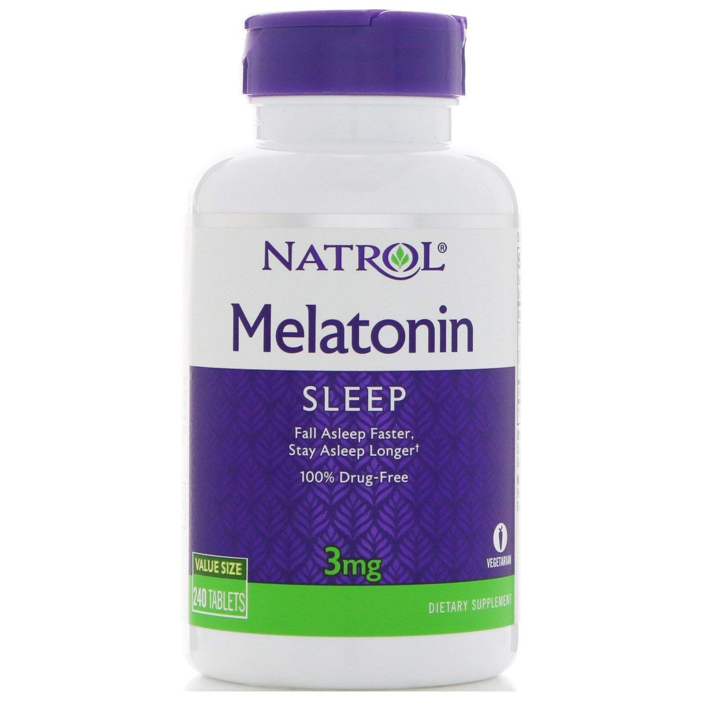 Natrol Melatonin 3 mg Capsule, 240 Count