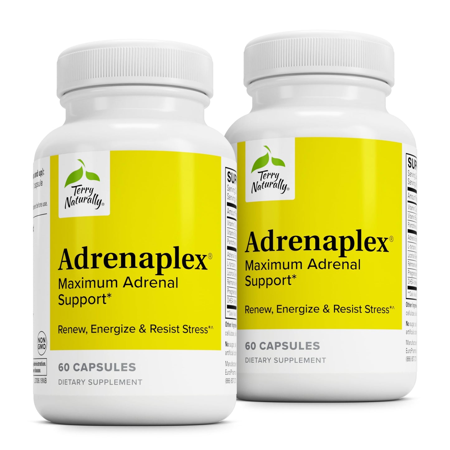 Terry Naturally Adrenaplex Adrenal Gland Function Supplement Capsule, 120 Capsules