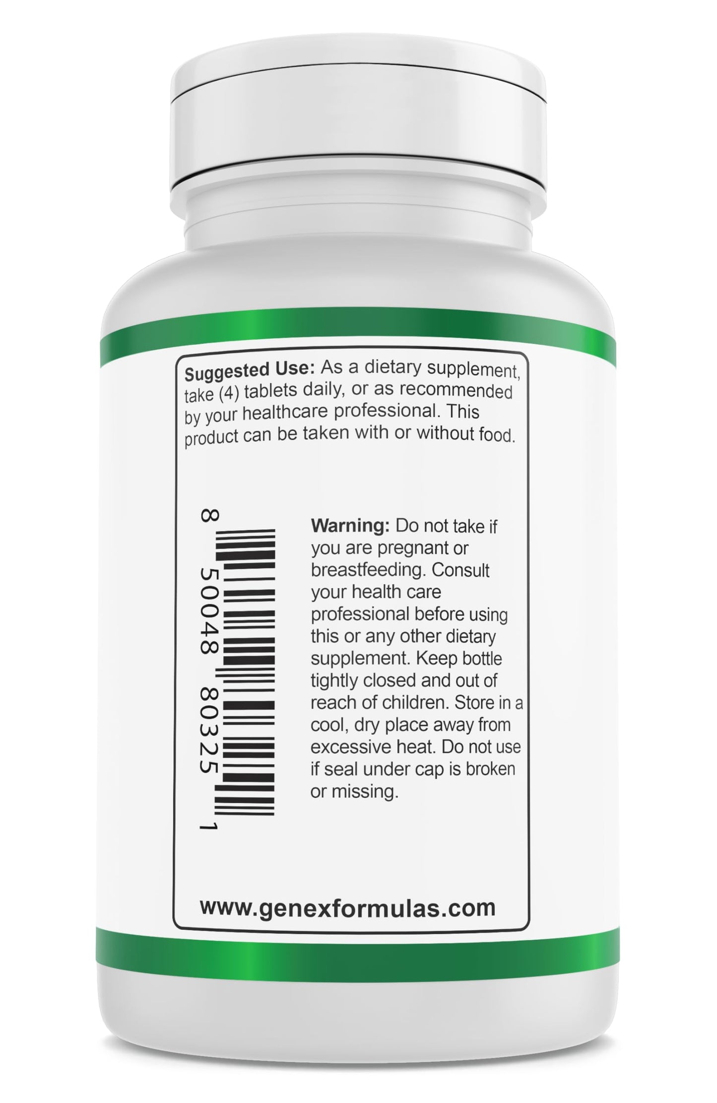 Genex Formulas Ursolic Acid 300mg Capsule, 540 Capsules