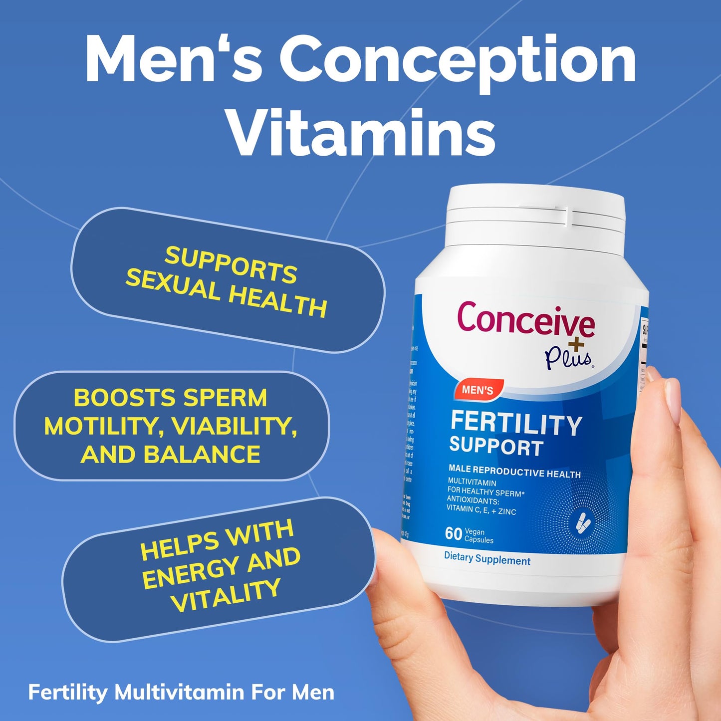 Conceive Plus Fertility Support for Men 60 Capsules