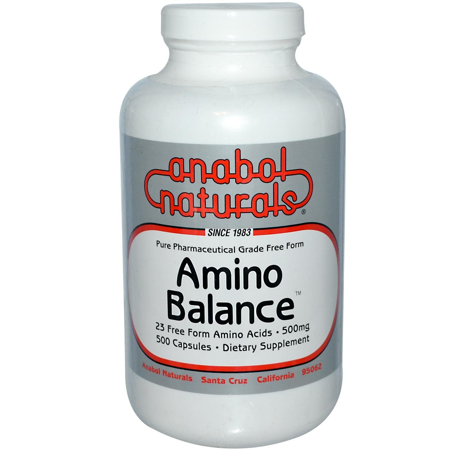 Anabol Naturals Amino Balance 500 Capsules