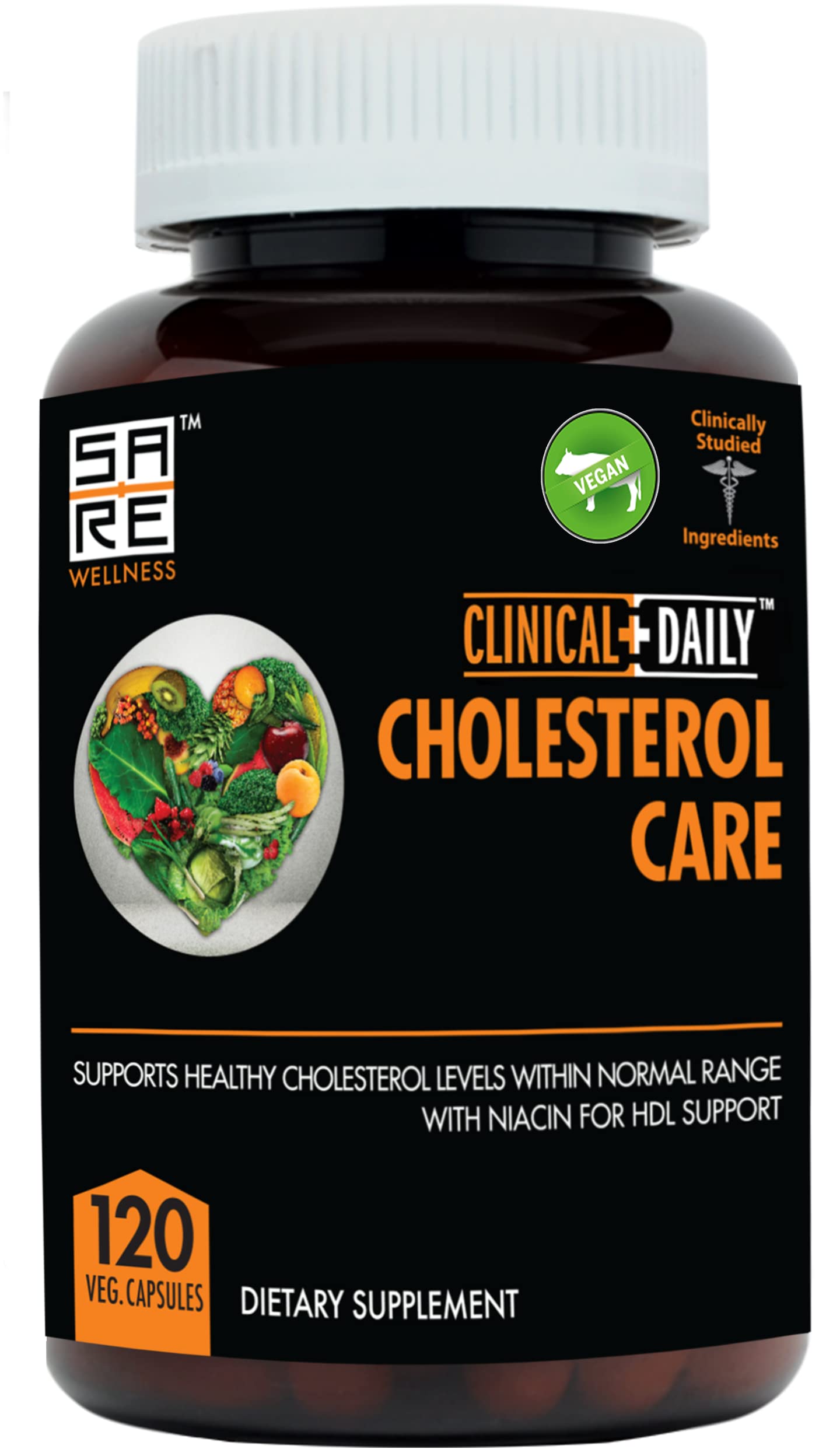 Clinical Daily Cholesterol Care Supplement Capsule, 120 Capsules