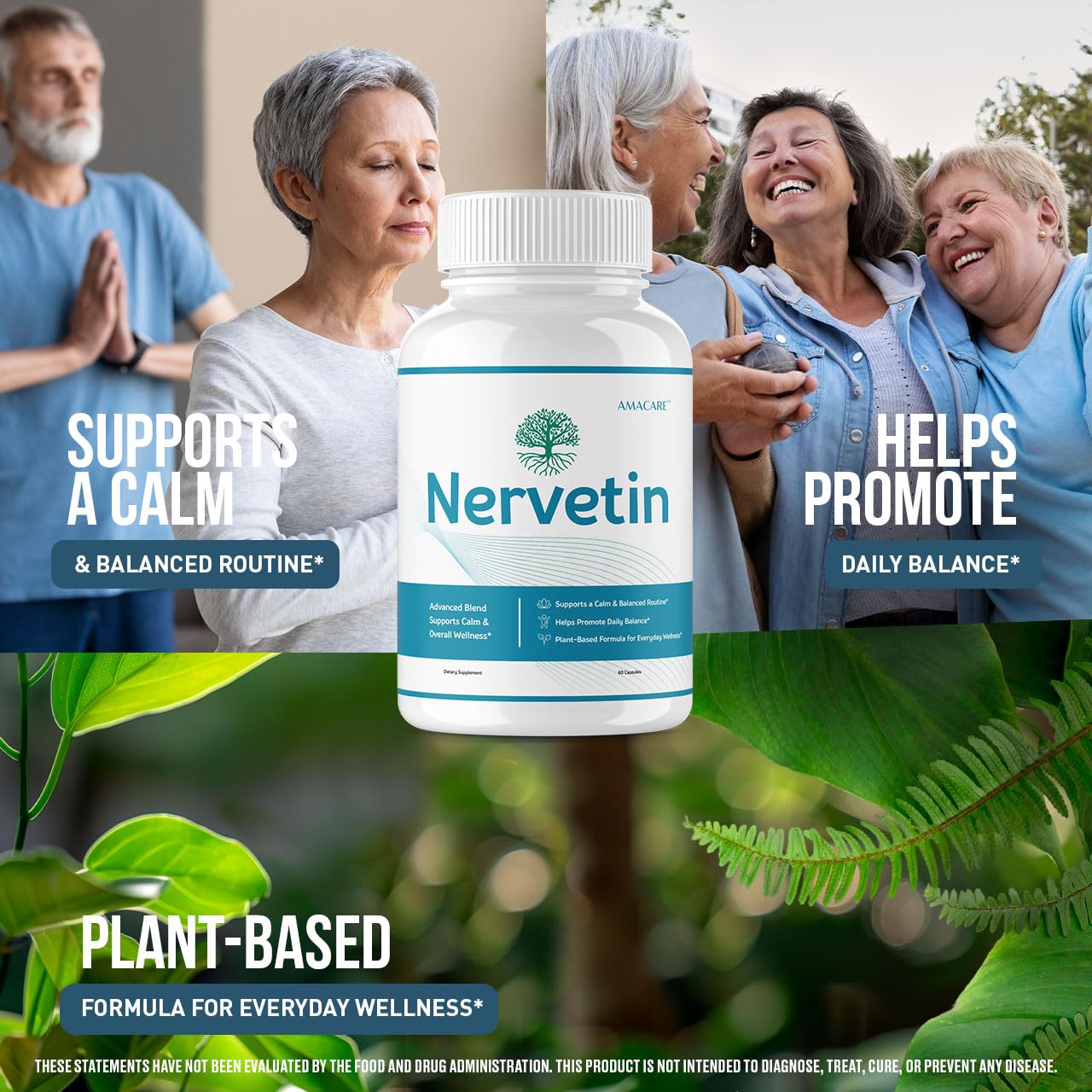 AMACARE Nervetin Capsules 180 Capsules