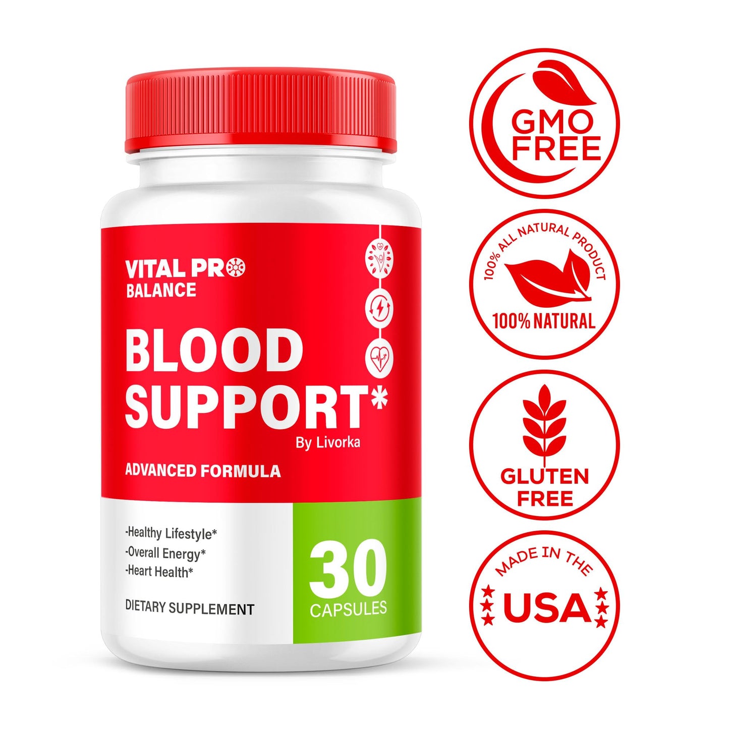 LIVORKA Vital Pro Balance 60 Capsules