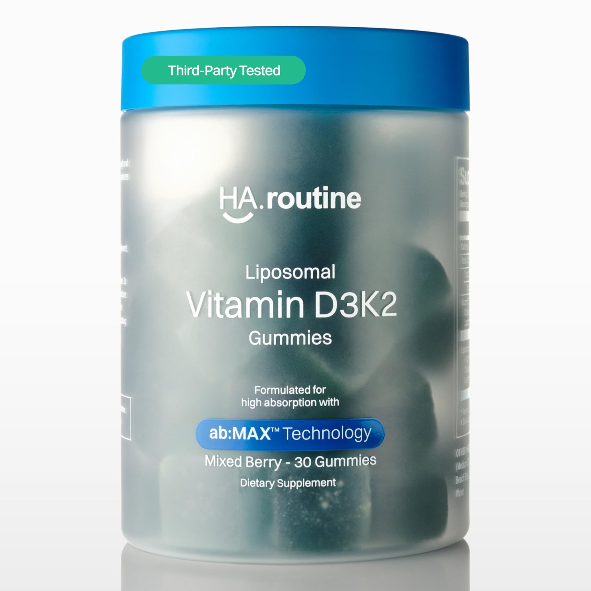 Haroutine Liposomal Vitamin D3 + K2 Gummies, 30 Count