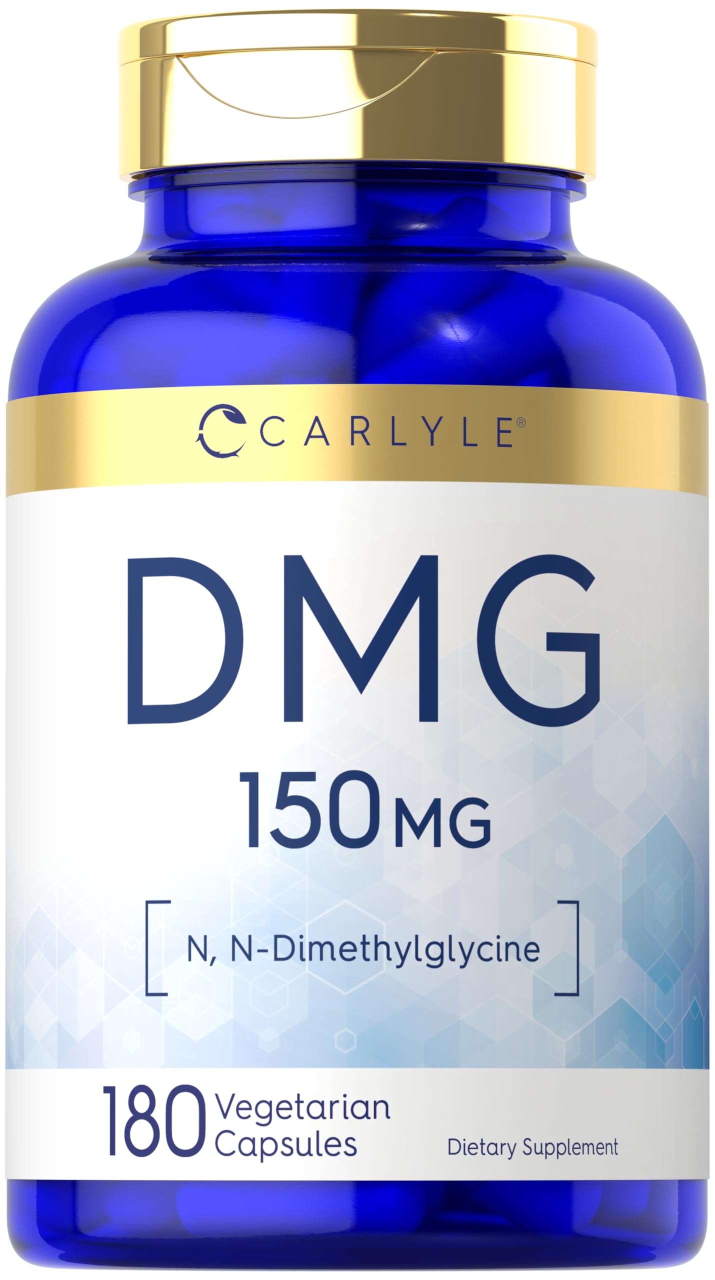 Carlyle DMG N-Dimethylglycine 150 mg Capsule, 180 Count