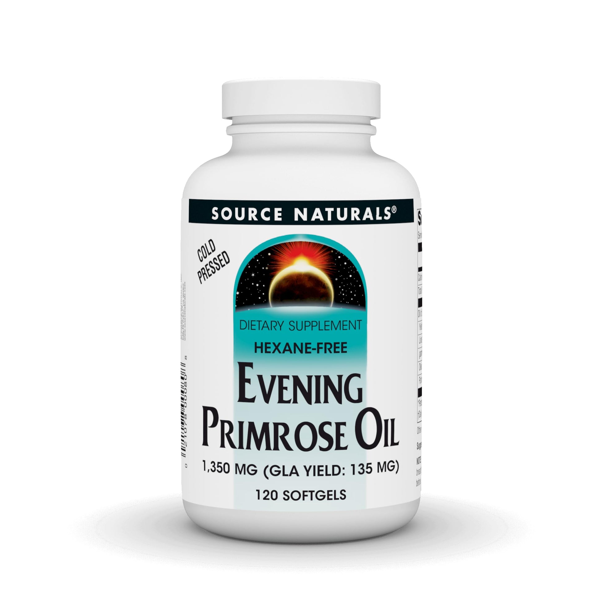 Source Naturals Evening Primrose Oil 1350 mg Softgels, 120 Softgels