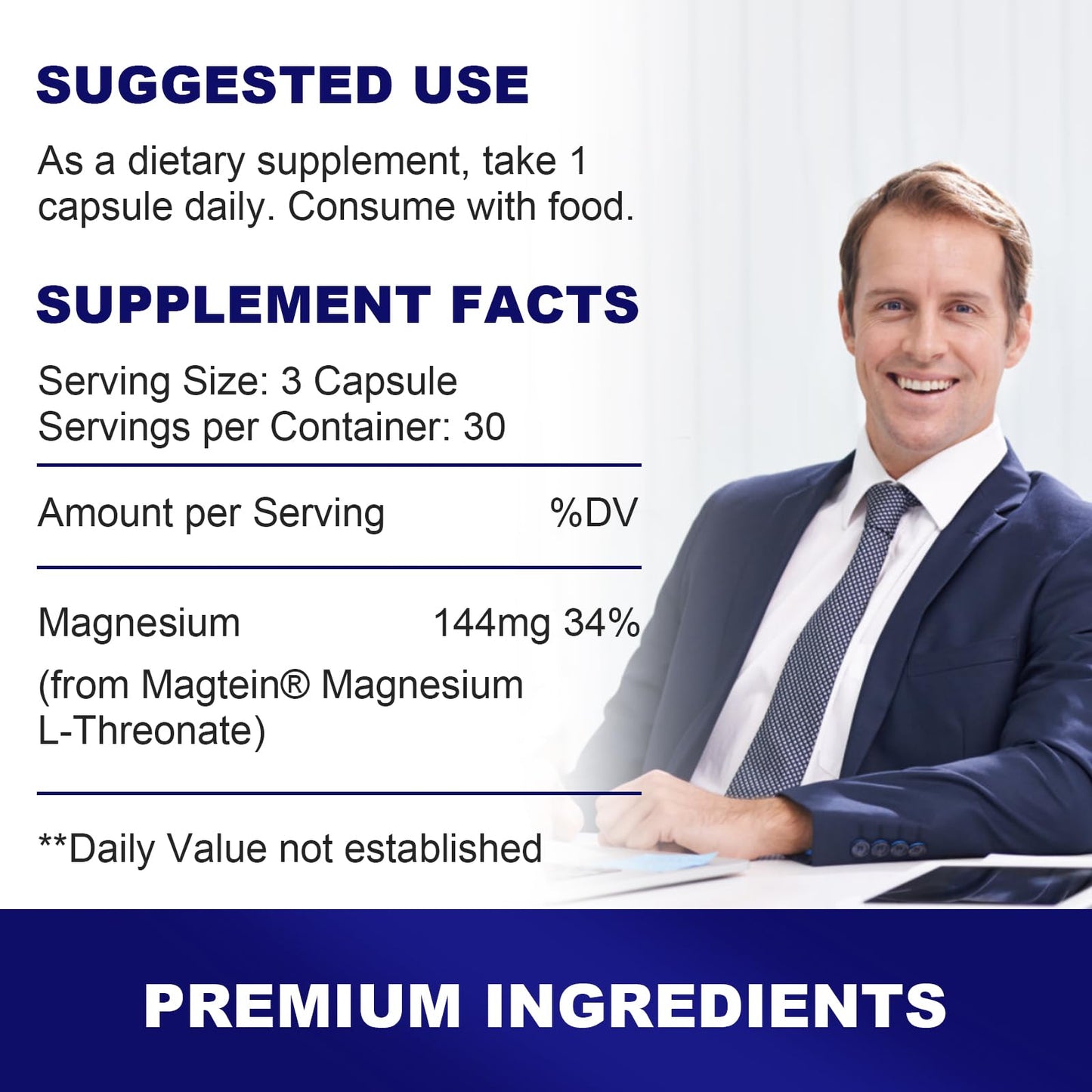 LIFE CAPX Magnesium L-Threonate 1 Tablet