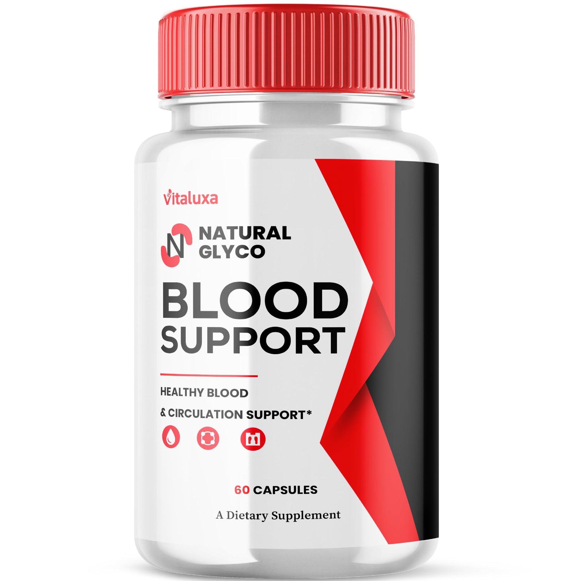 Vitaluxa Natural Glyco Blood Sugar Supplement Capsule 60 Count