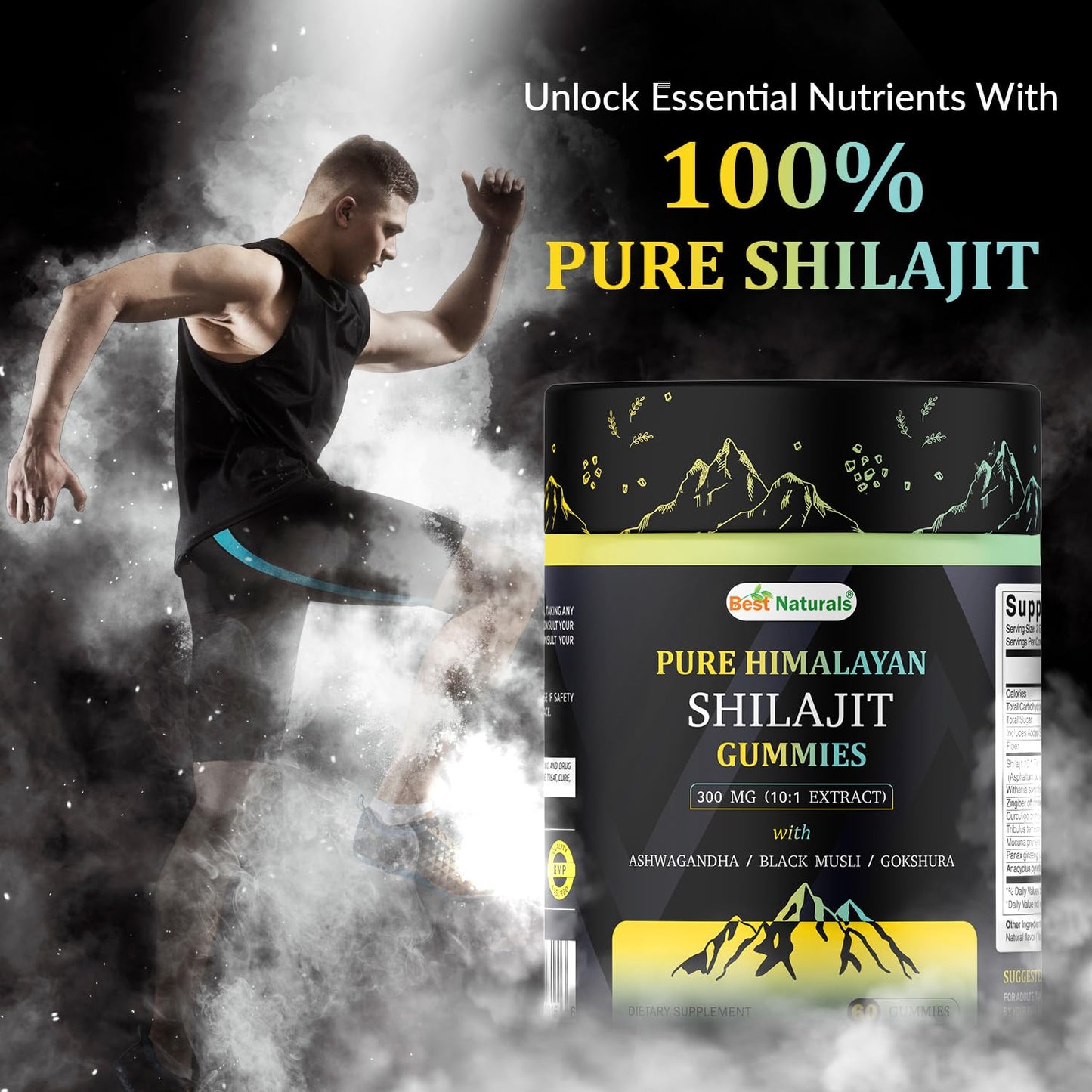 Best Naturals Shilajit Gummies, 60 Count