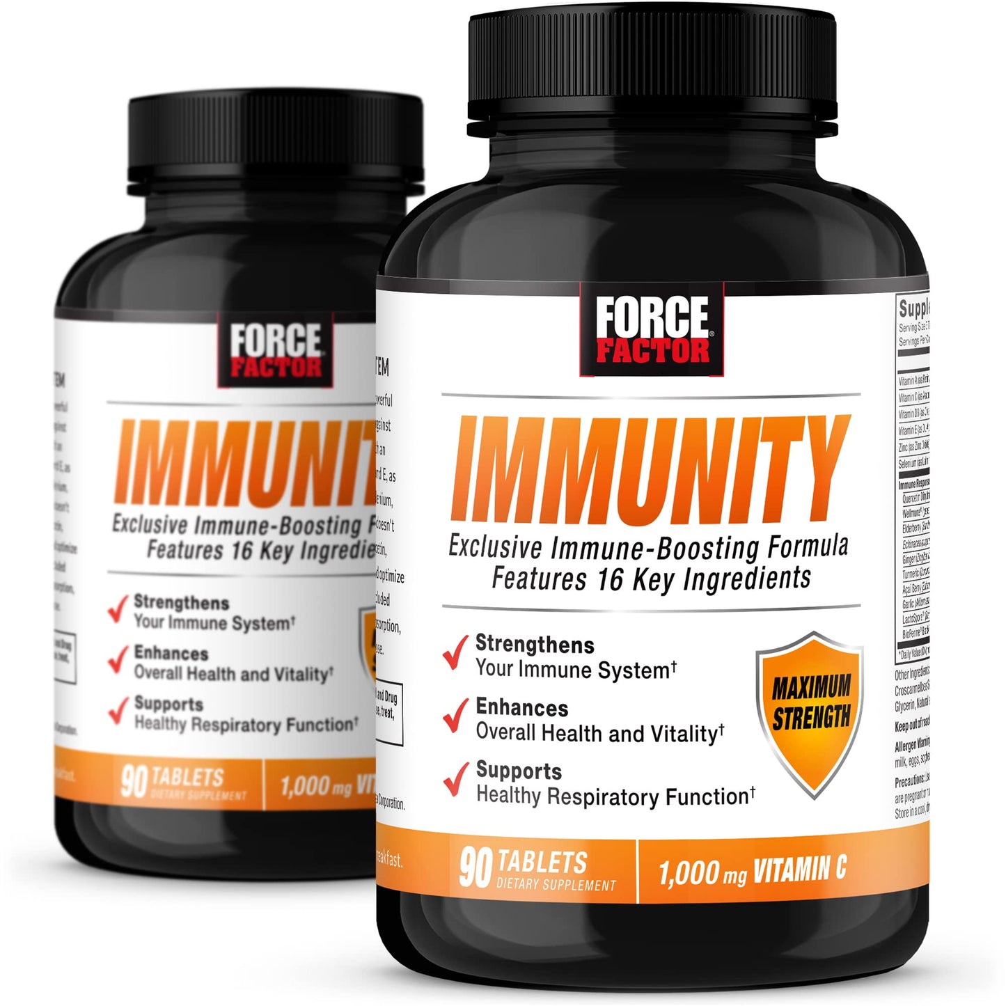 Force Factor Immunity 180 Tablets