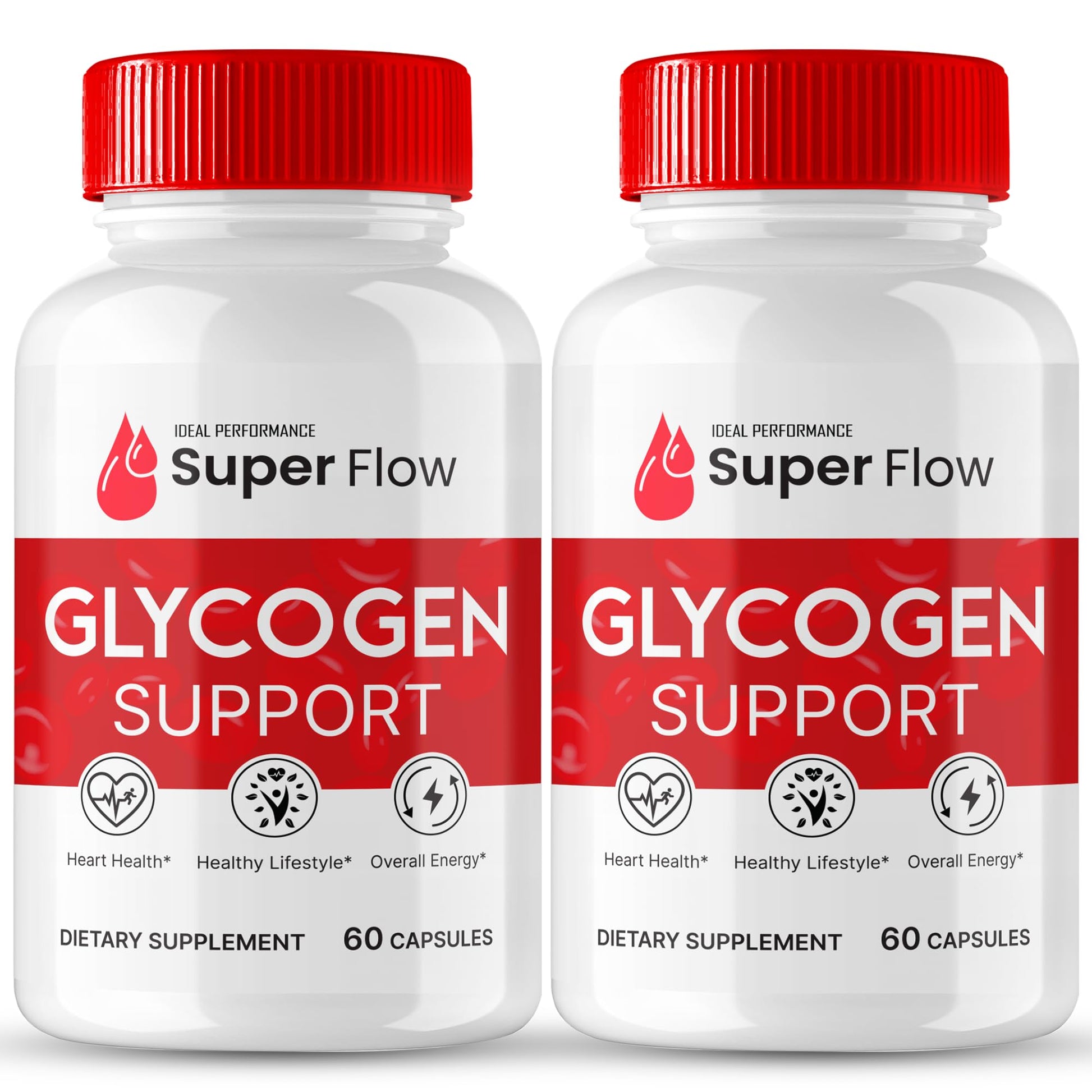 IDEAL PERFORMANCE Super Flow Glycogen Support Capsules, 120 Capsules