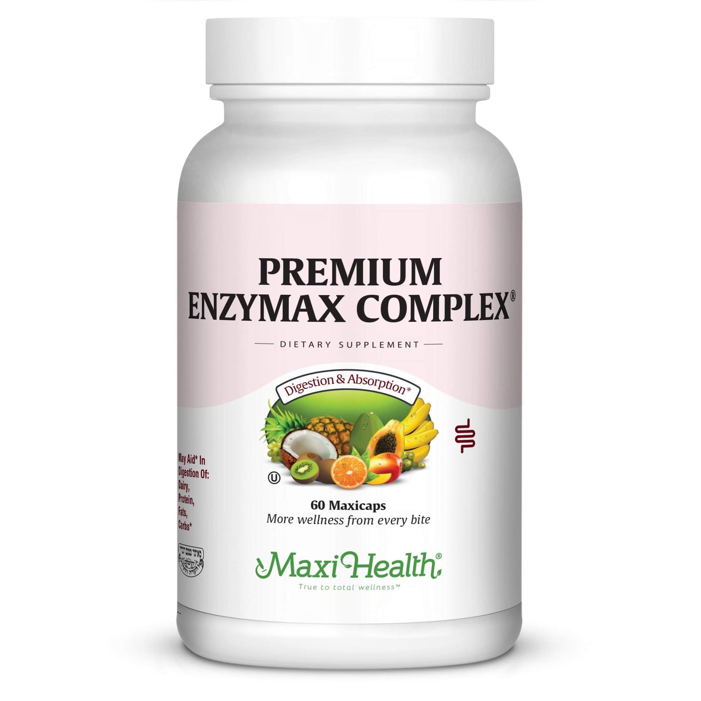 Maxi Health Enzymax Complex 60 Capsules