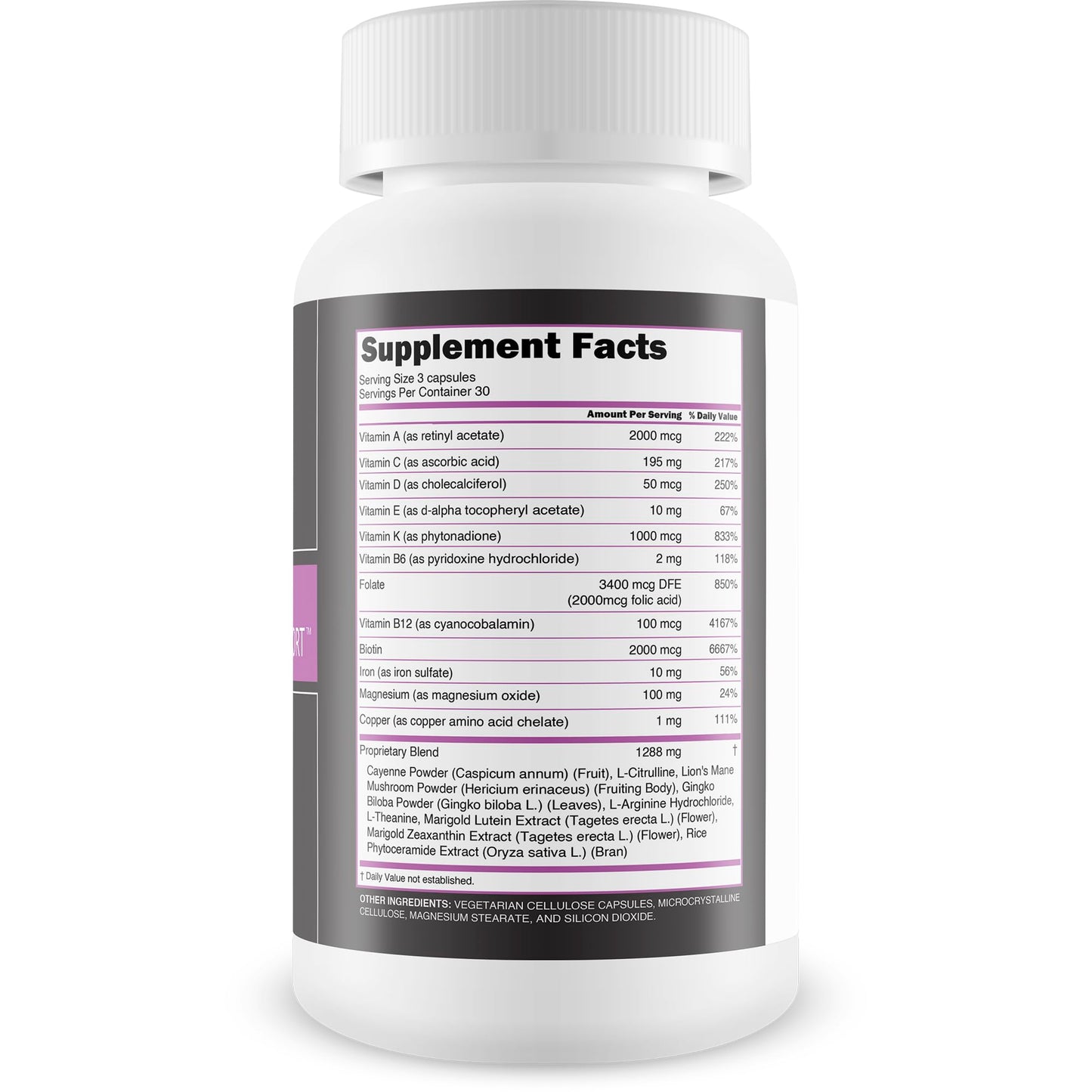 Happy Health Marketplace Claryme Memory Support Capsule 90 Count
